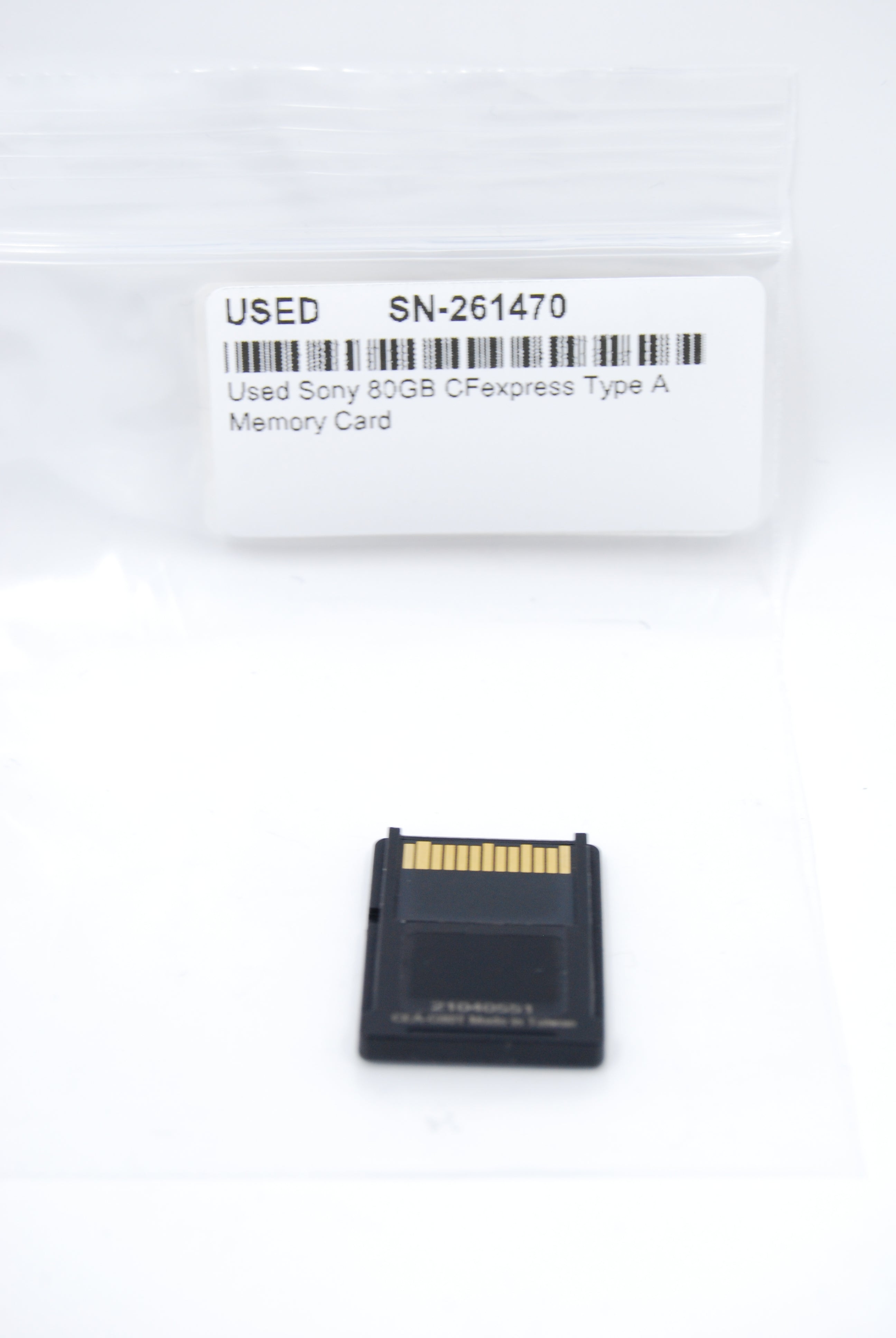Used Sony 80GB CFexpress Type A Memory Card