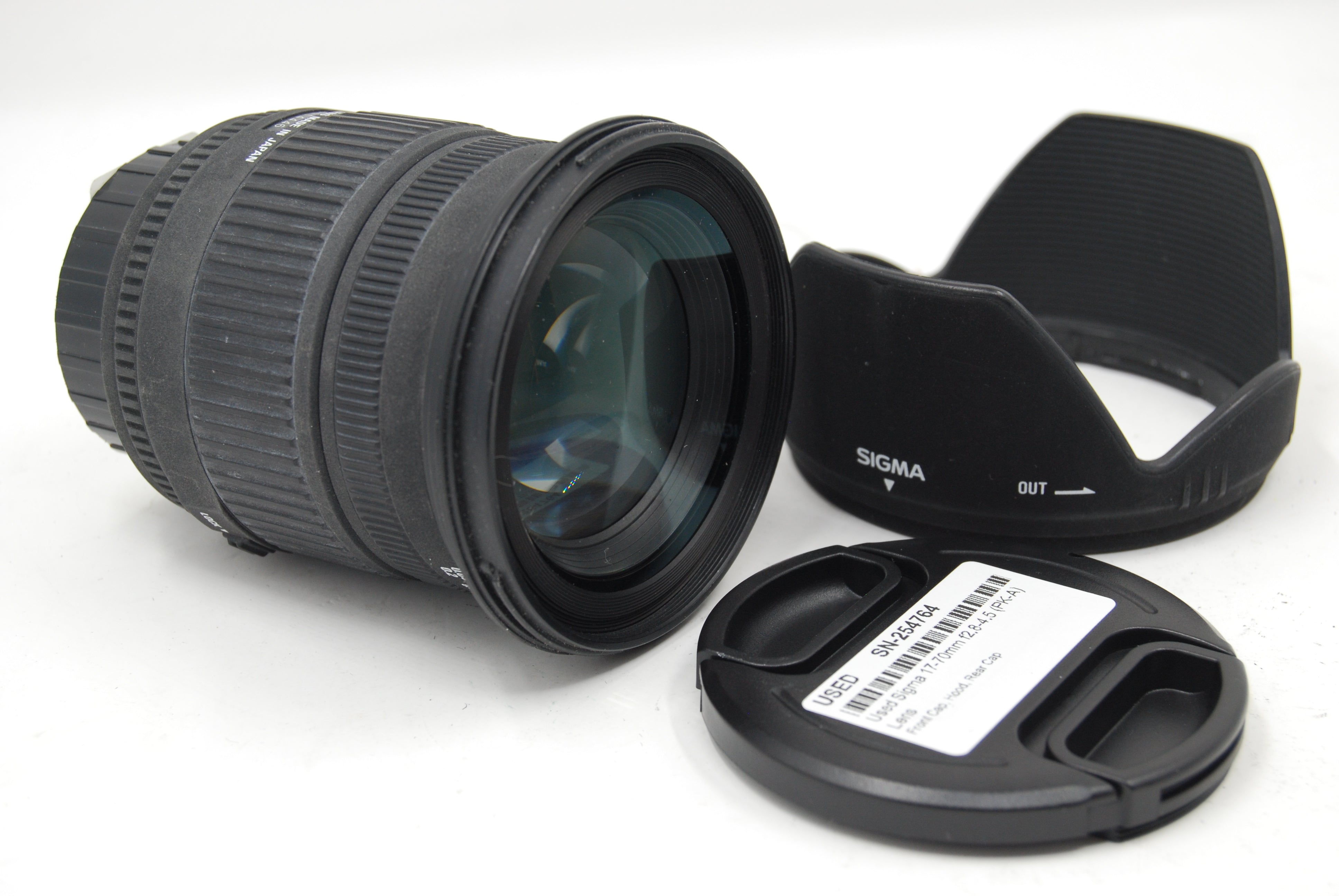 Used Sigma 17-70mm f2.8-4.5 (PK-A) Lens
