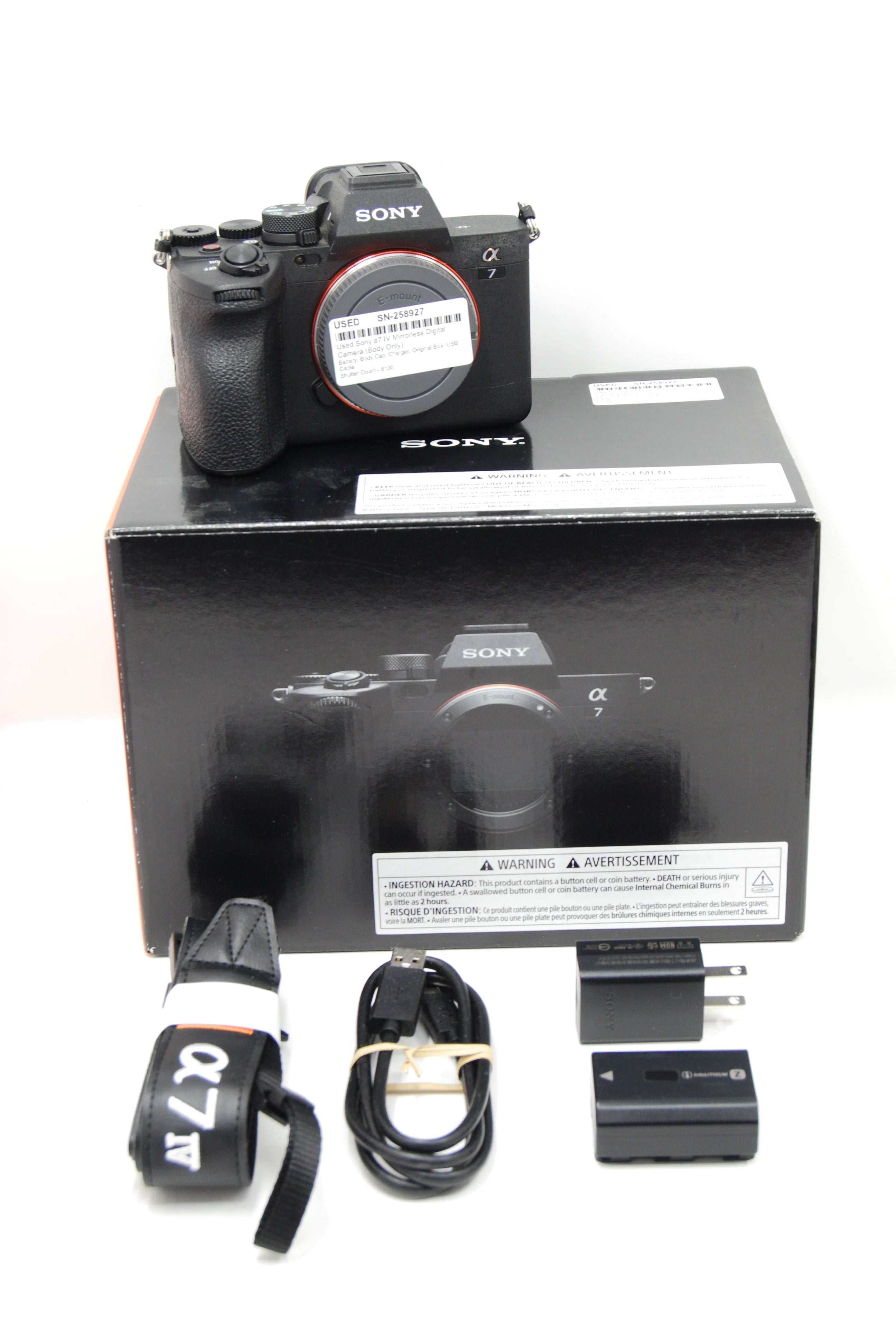 Used Sony a7 IV Mirrorless Digital Camera (Body Only)