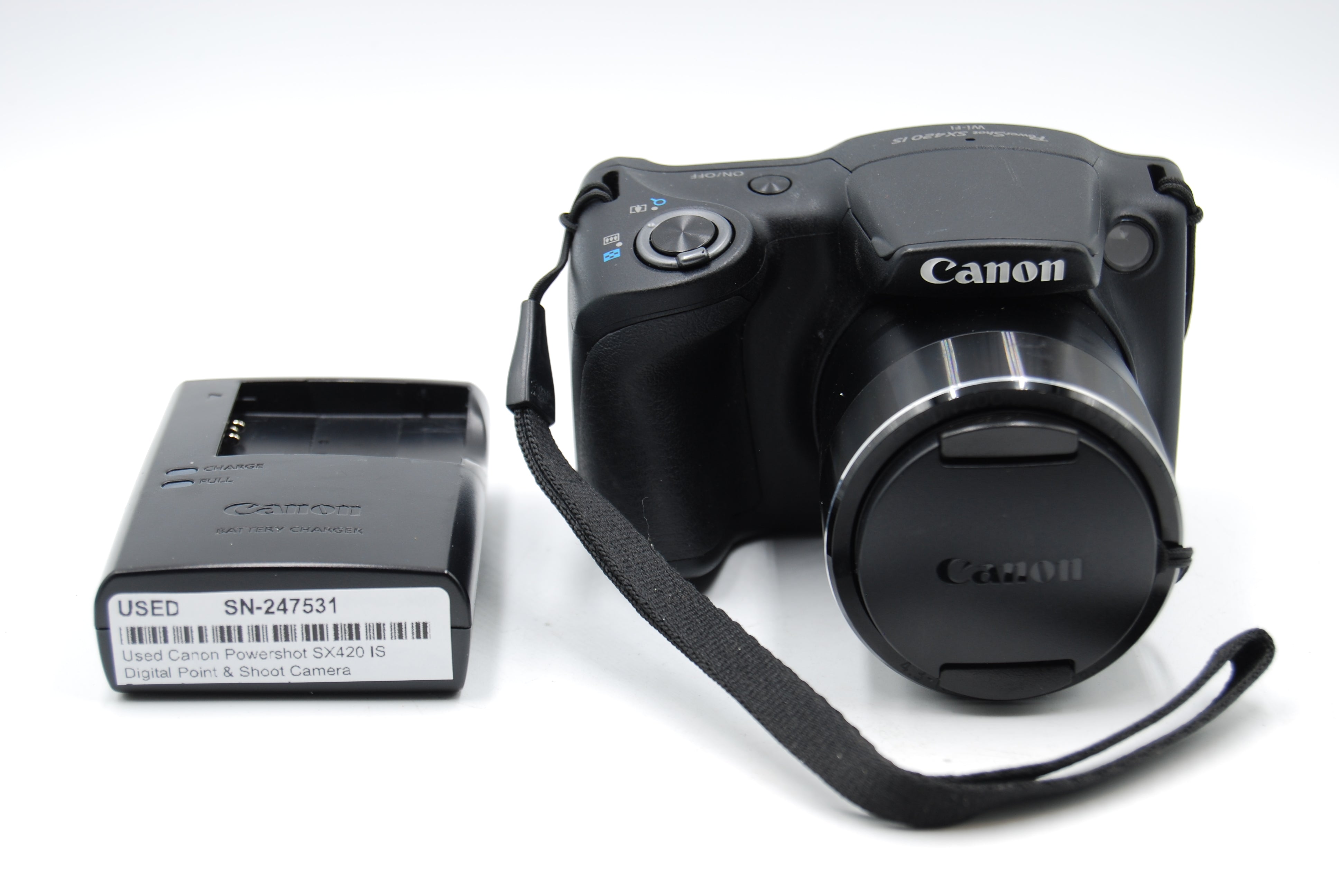 Used Canon Powershot SX420 IS Digital Point & Shoot Camera