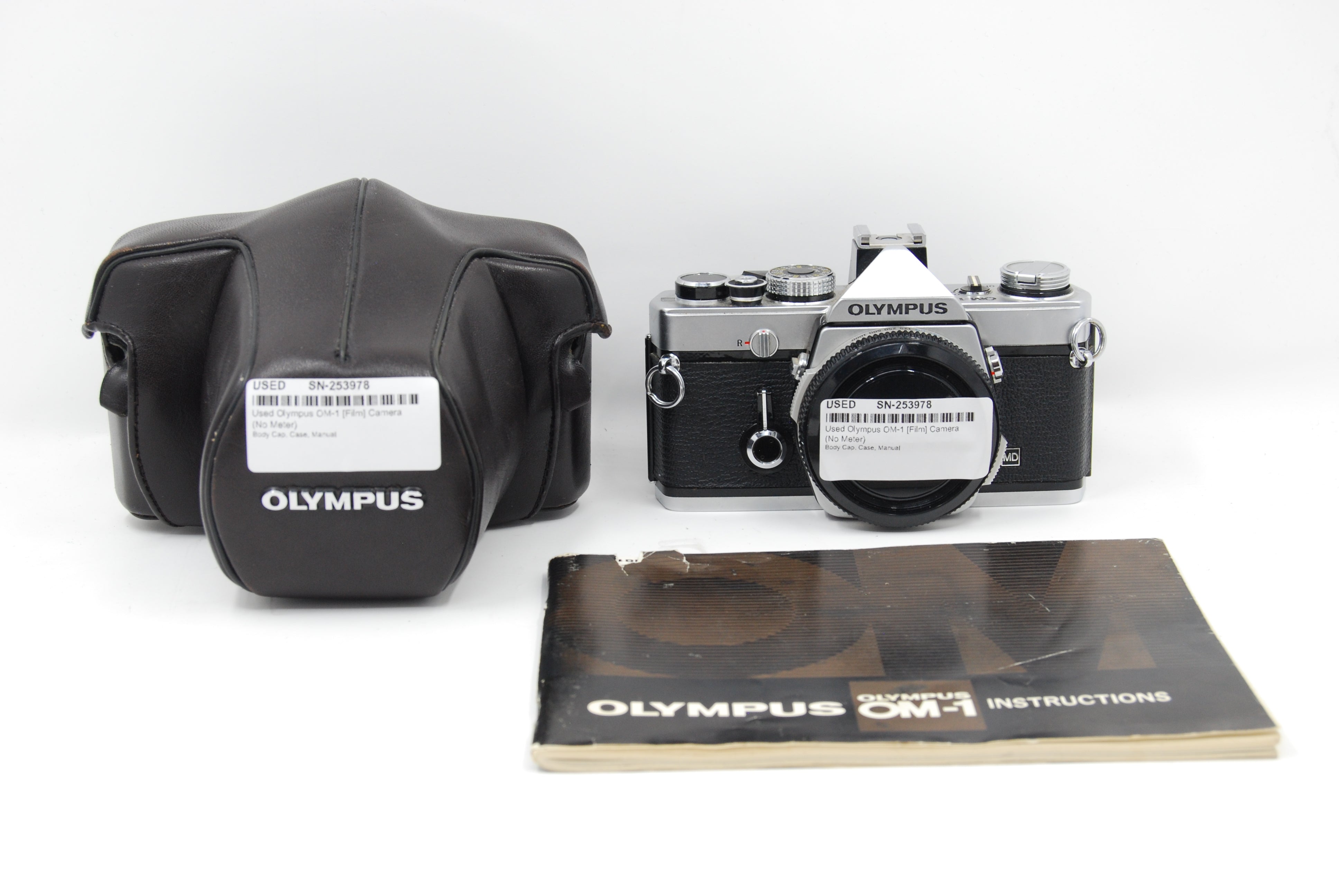 Used Olympus OM-1 [Film] Camera (No Meter)