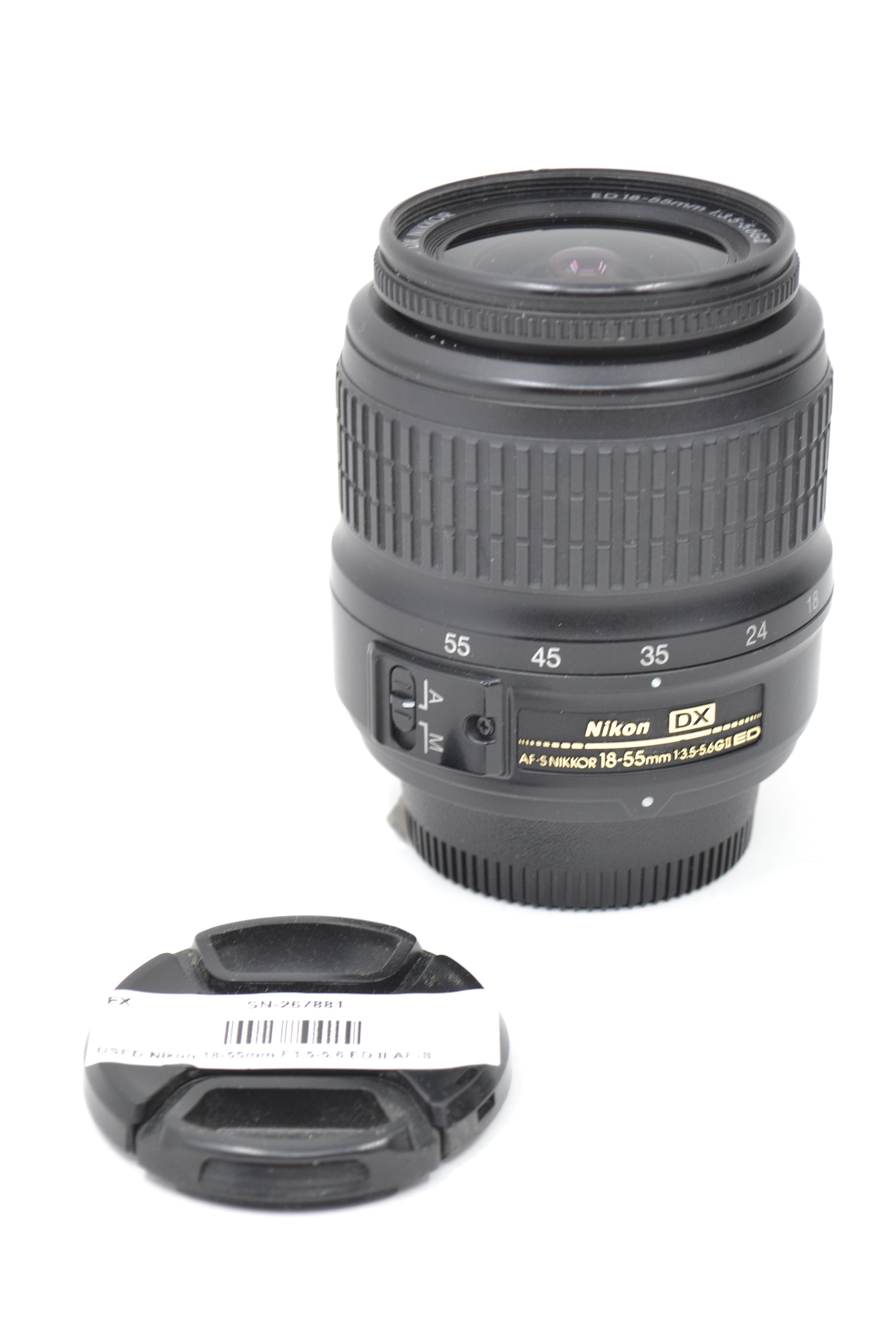 USED Nikon 18-55mm F3.5-5.6 ED II AF-S