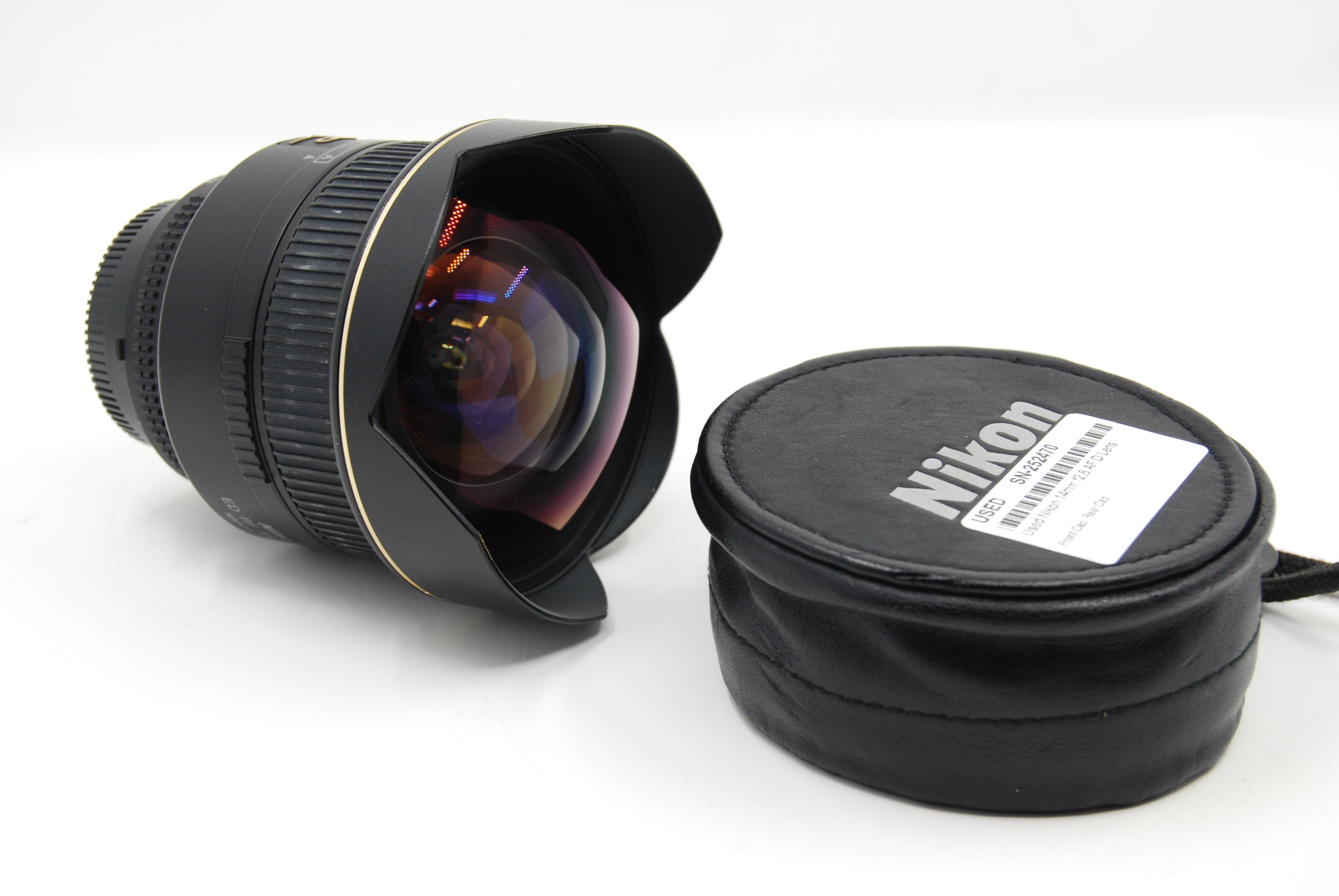 Used Nikon 14mm f2.8 AF D Lens