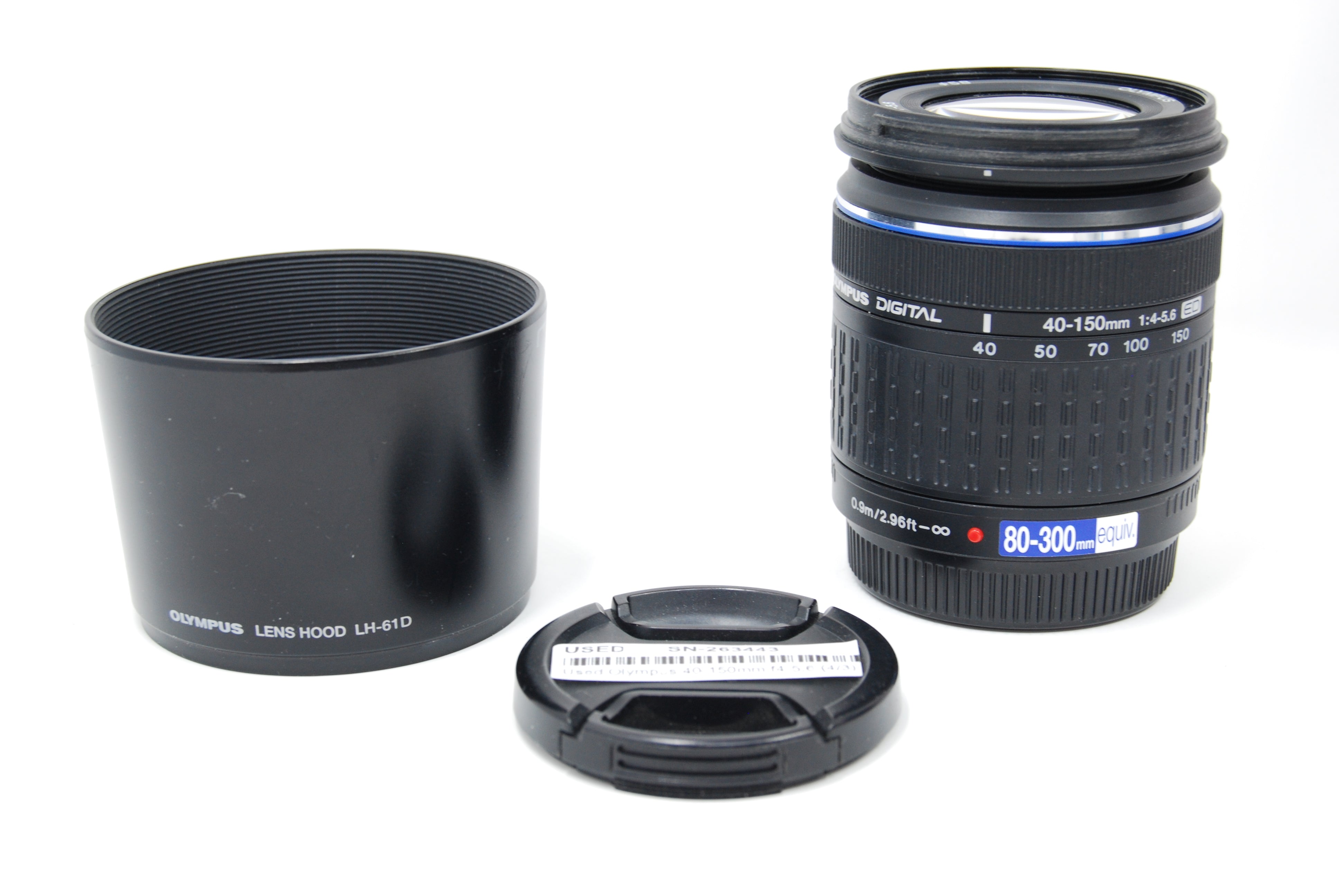 Used Olympus 40-150mm f4-5.6 (4/3) Lens