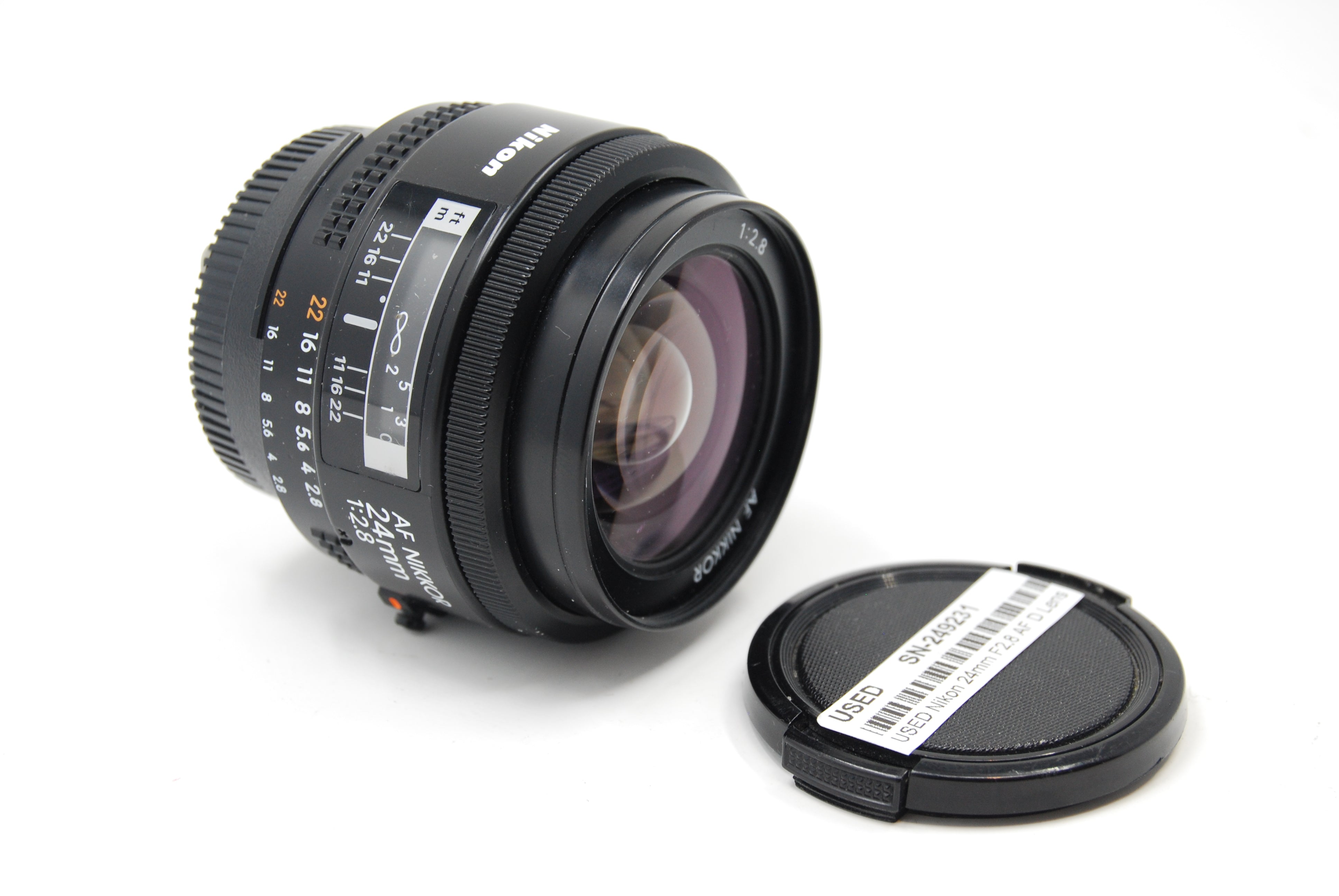USED Nikon 24mm F2.8 AF D Lens
