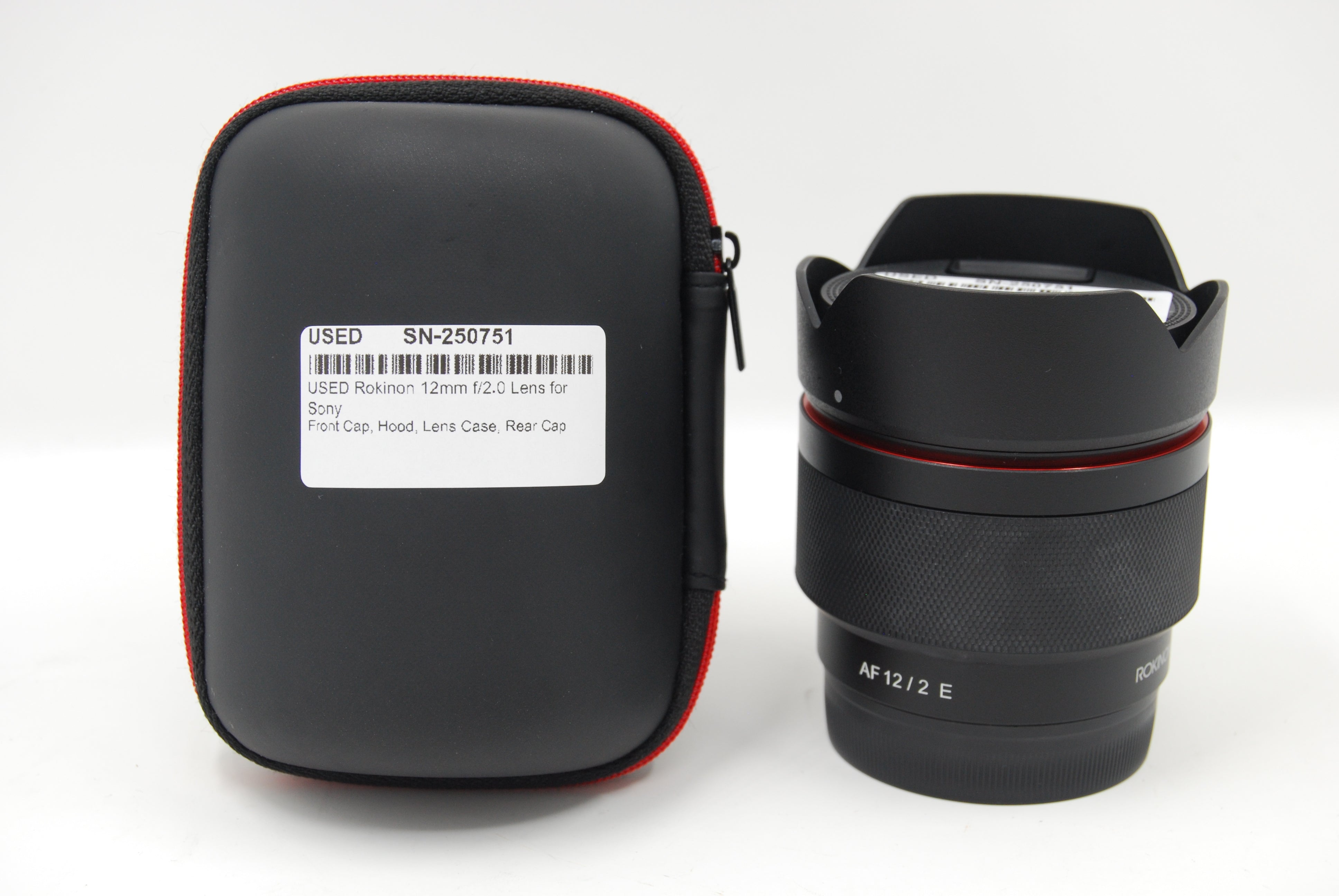 USED Rokinon 12mm f/2.0 Lens for Sony
