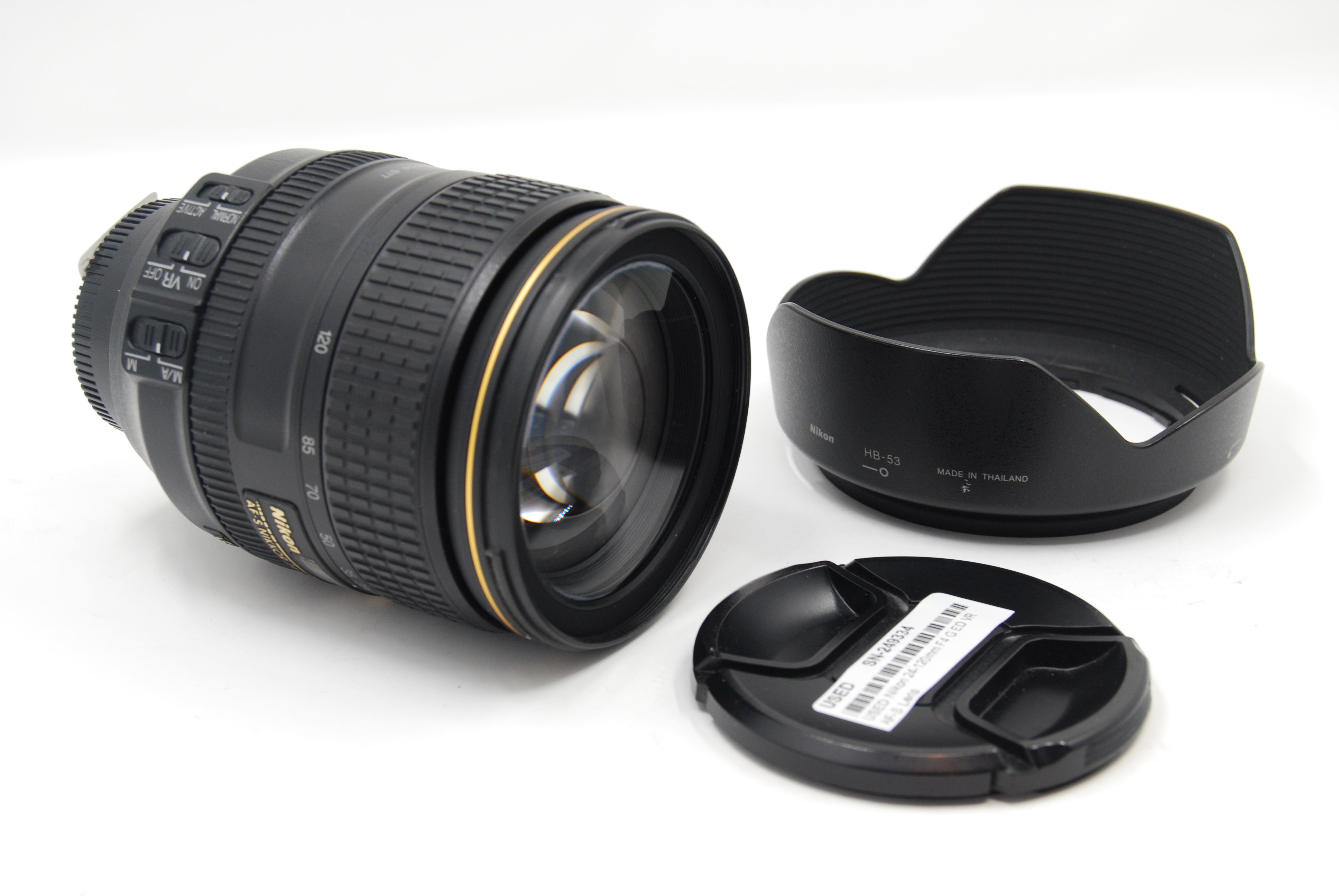 USED Nikon 24-120mm F4 G ED VR AF-S Lens