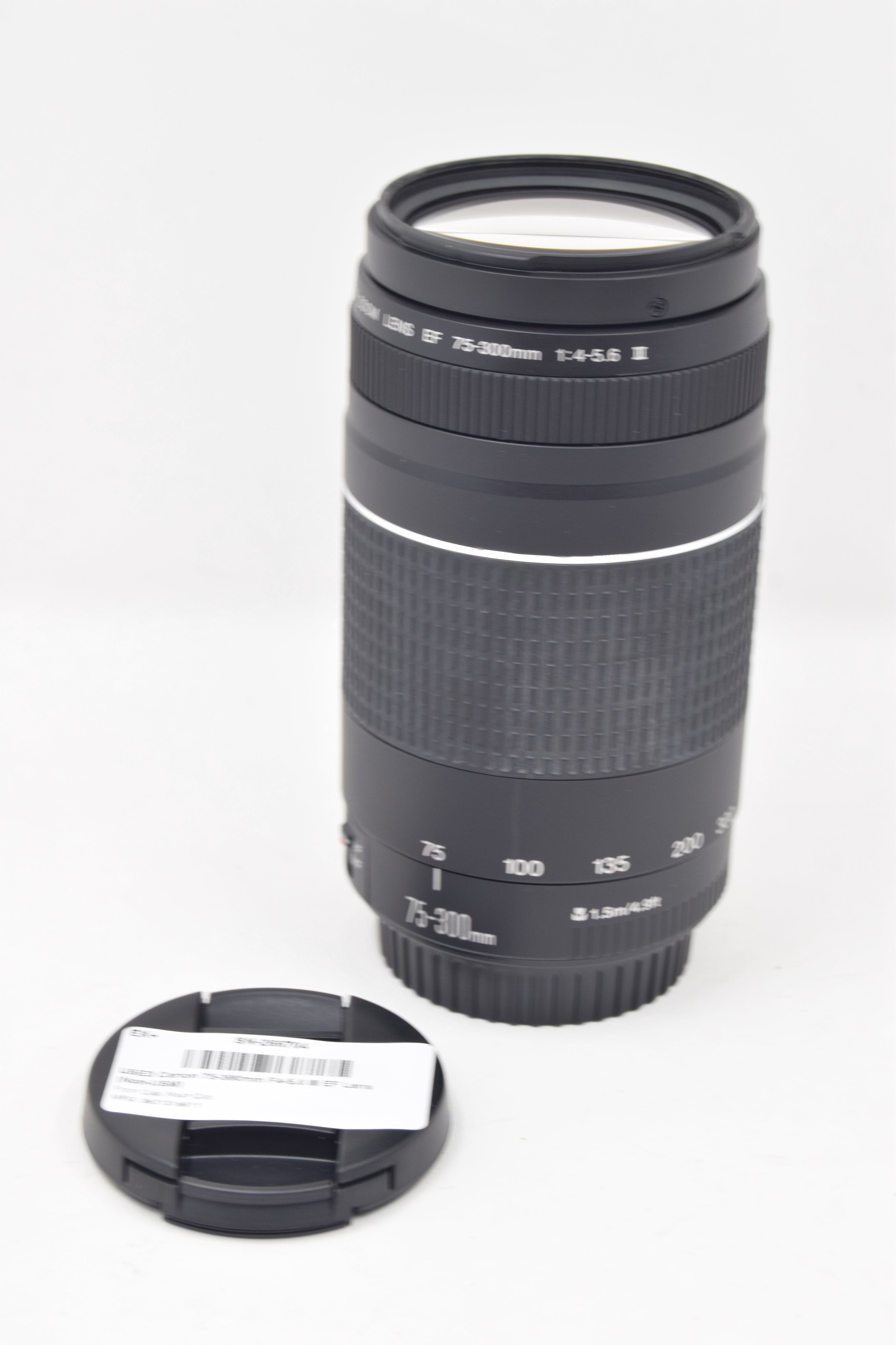 USED Canon 75-300mm F4-5.6 III EF Lens (Non-USM)