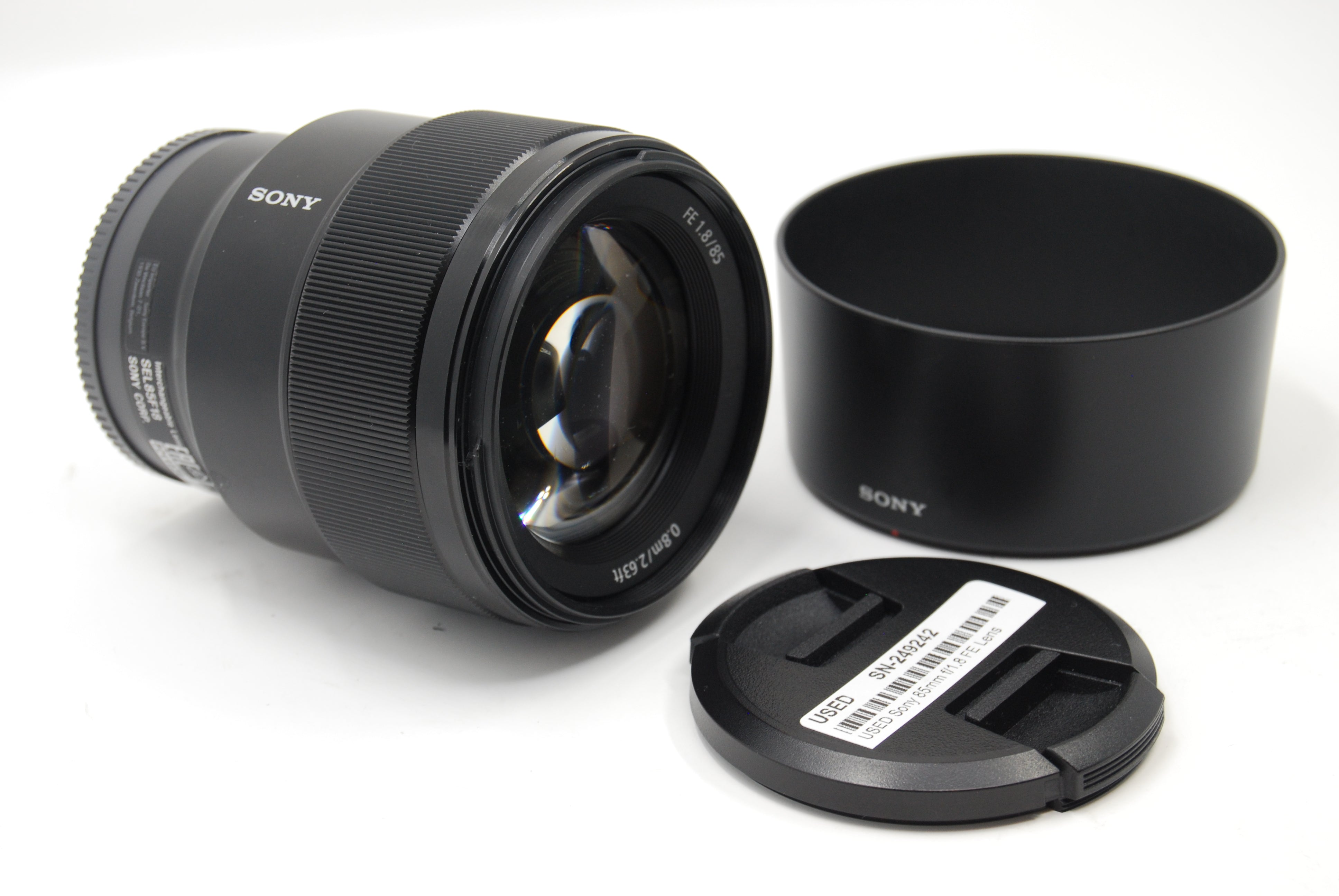 USED Sony 85mm f/1.8 FE Lens