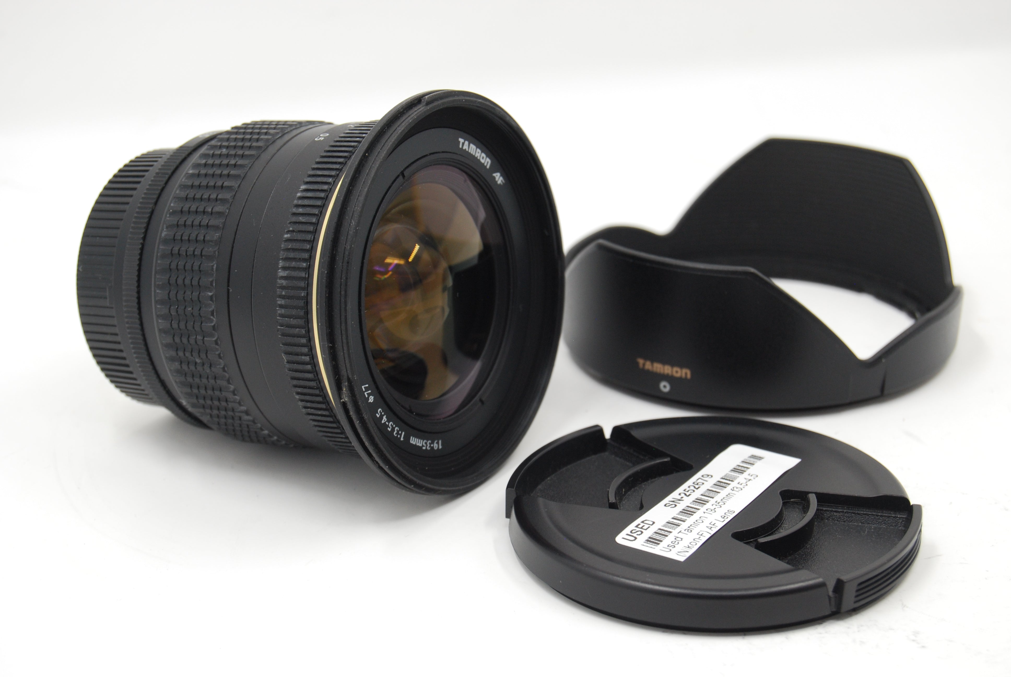 Used Tamron 19-35mm f3.5-4.5 (Nikon-F) AF Lens