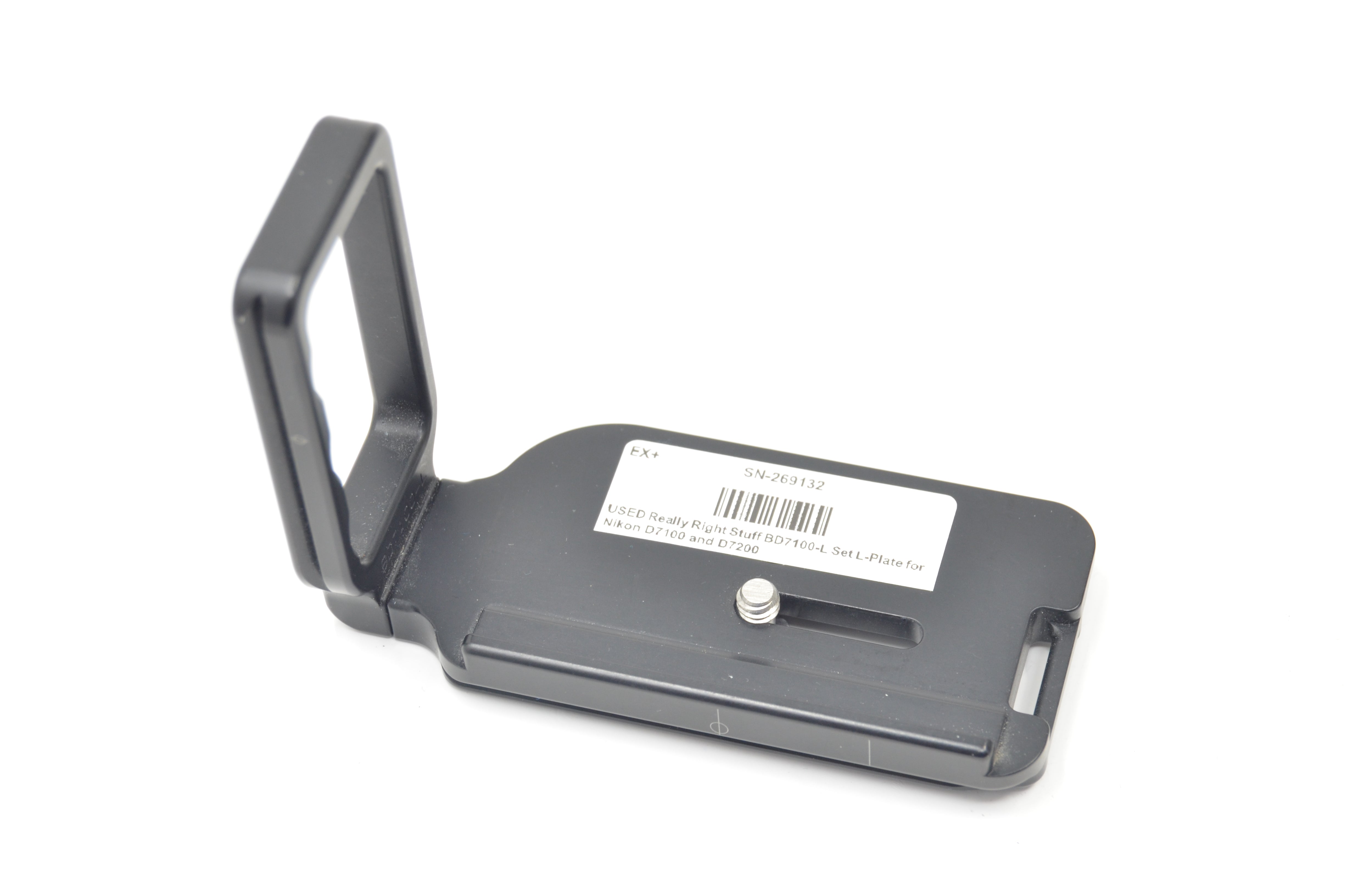 USED Really Right Stuff BD7100-L Set L-Plate for Nikon D7100 and D7200