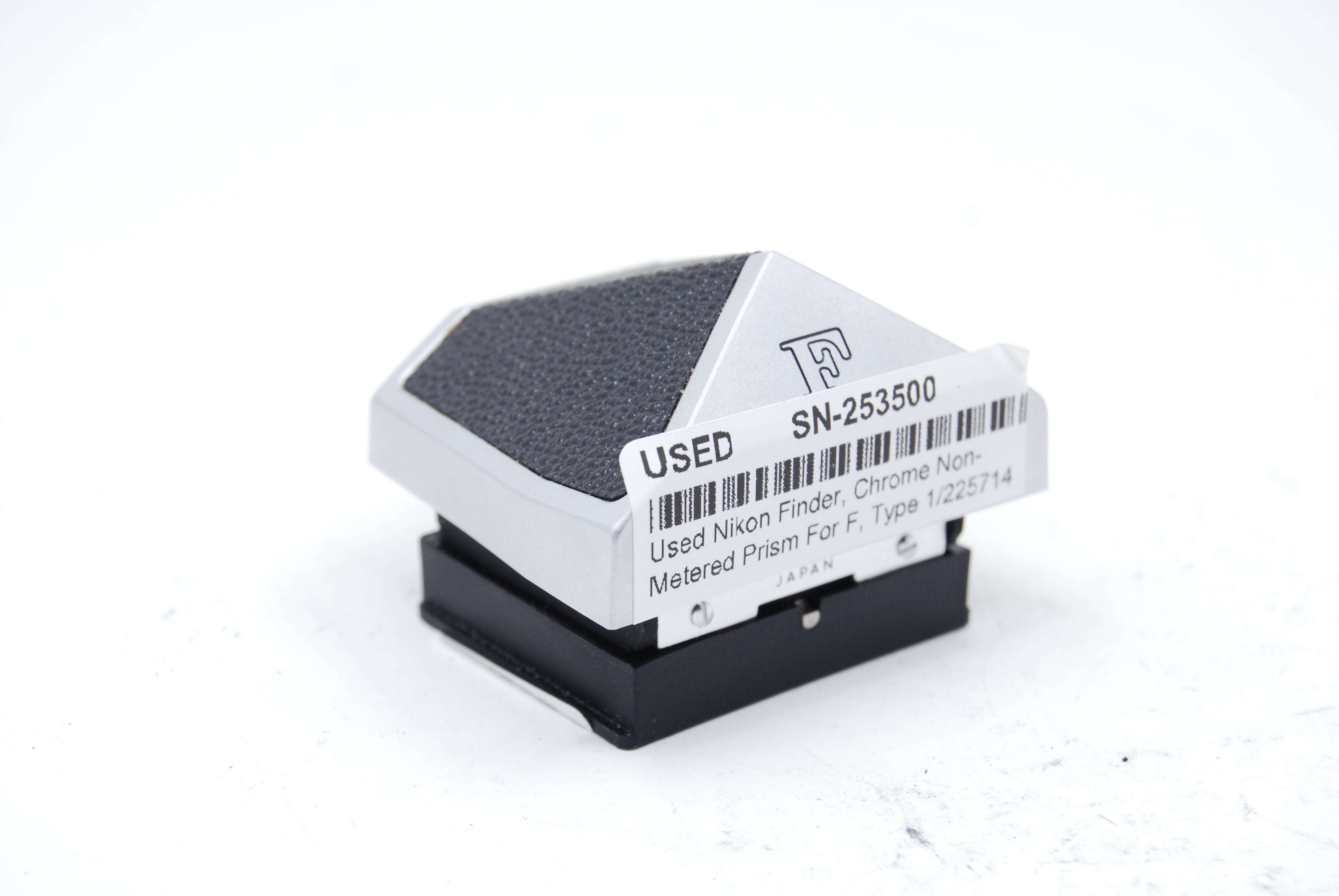 Used Nikon Finder, Chrome Non-Metered Prism For F, Type 1/225714