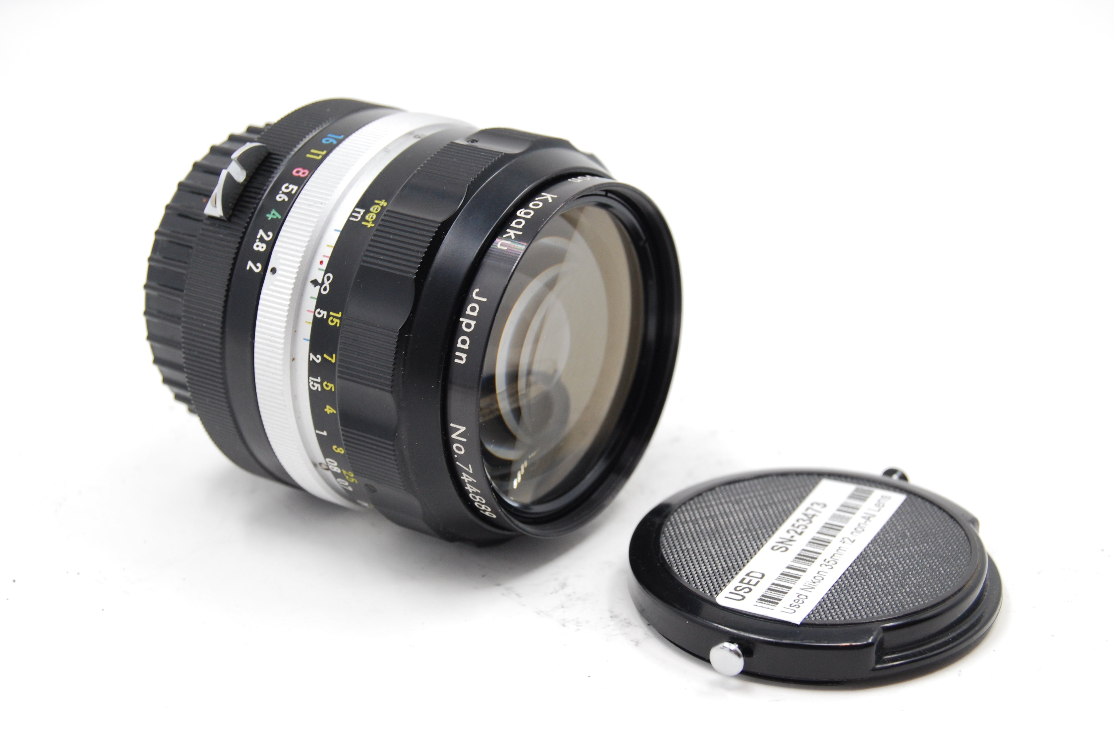 Used Nikon 35mm f2 non-AI Lens
