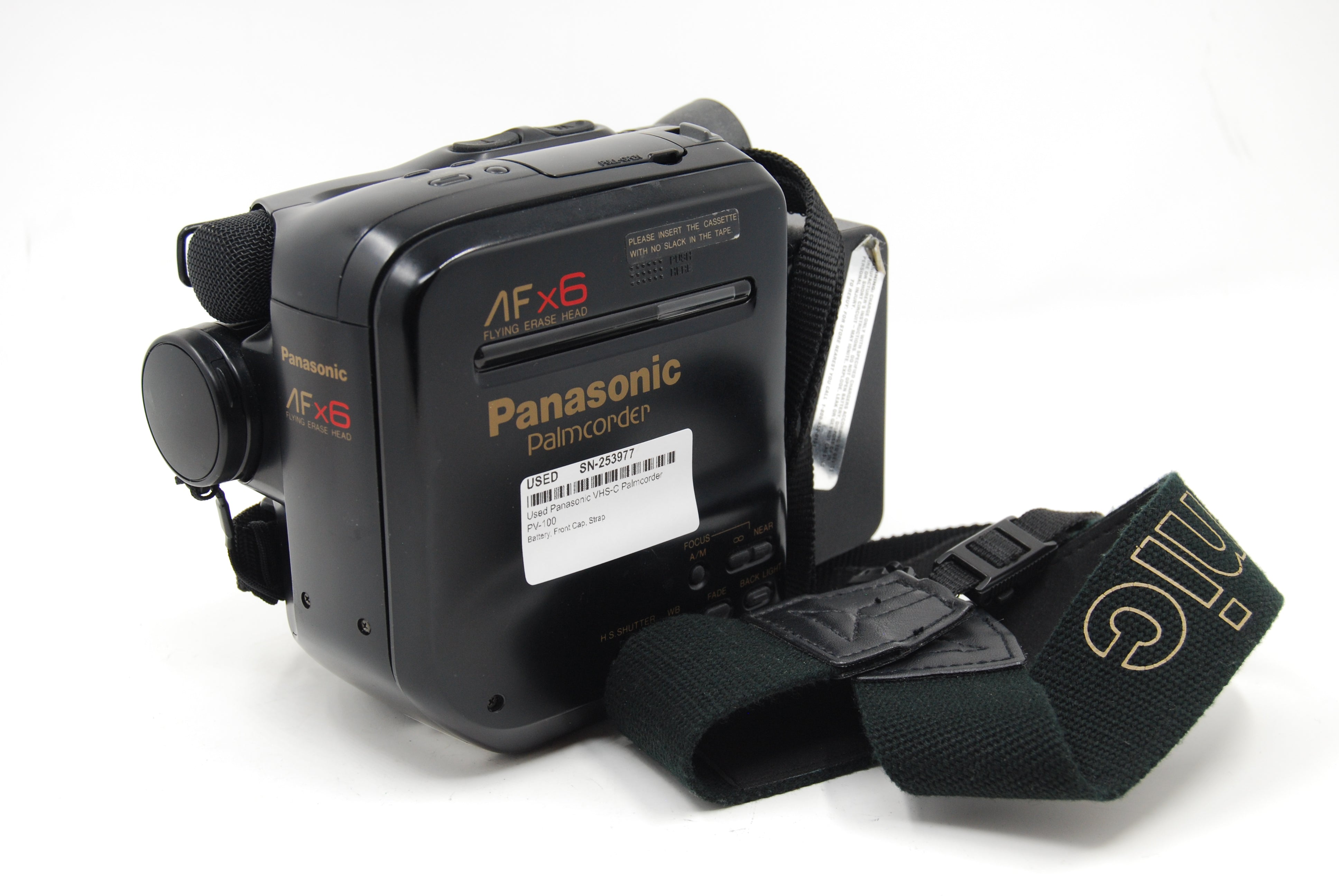 Used Panasonic VHS-C Palmcorder PV-100