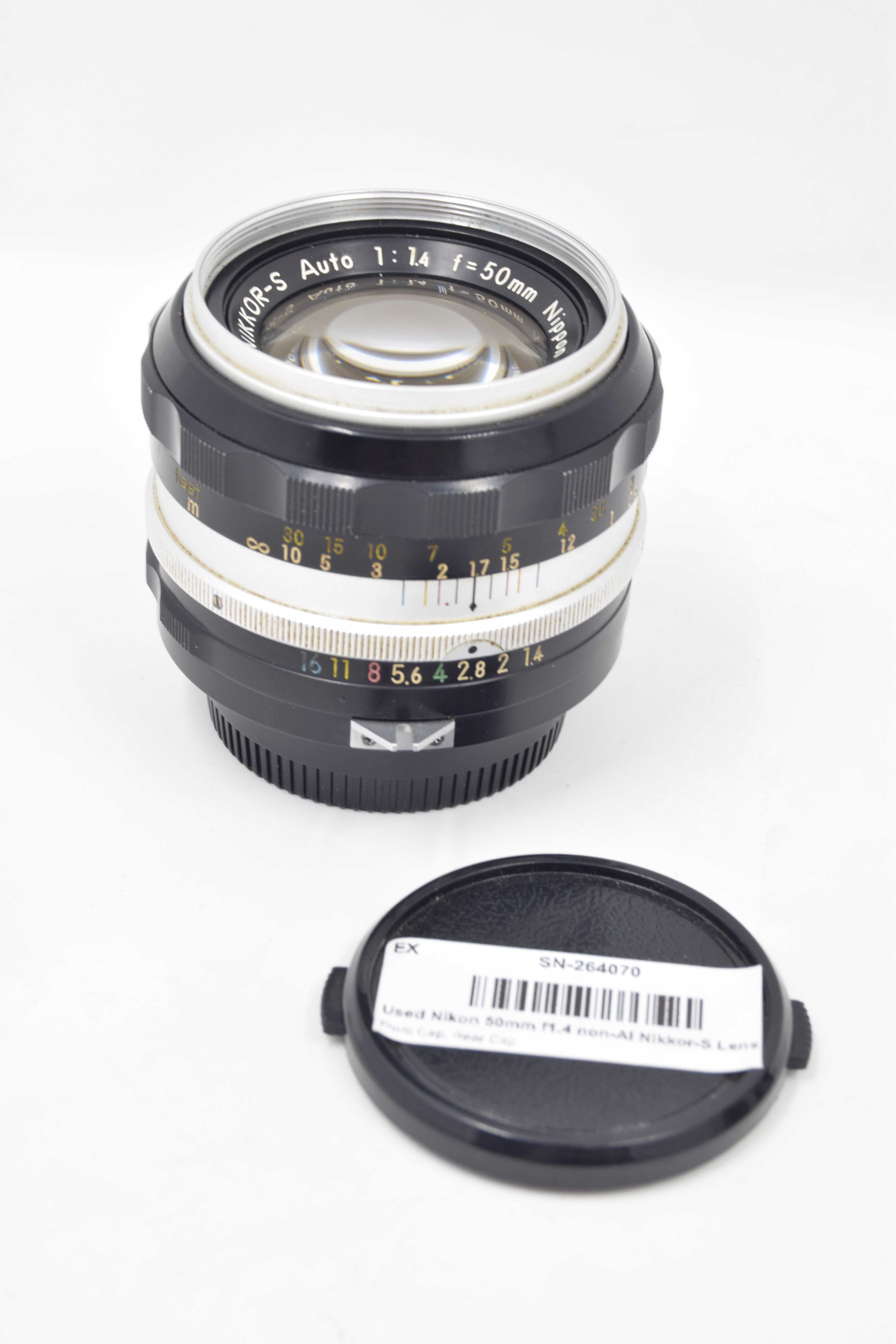 Used Nikon 50mm f1.4 non-AI Nikkor-S Lens