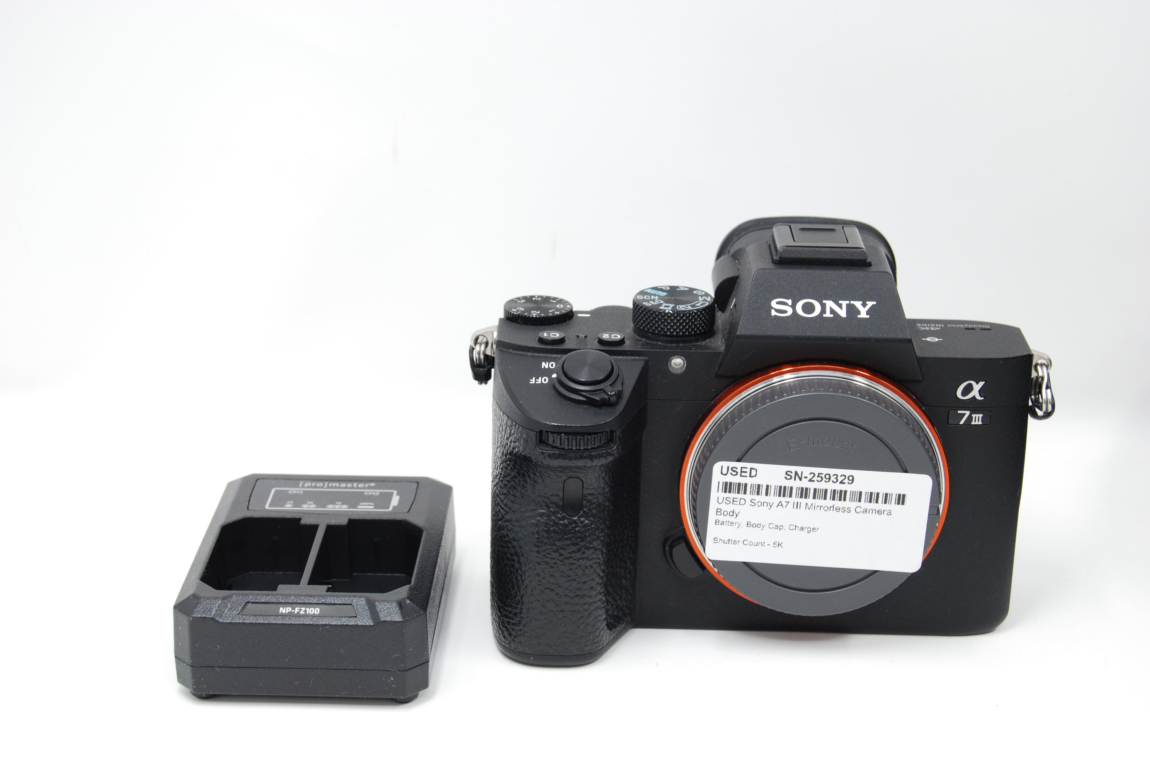 USED Sony A7 III Mirrorless Camera Body