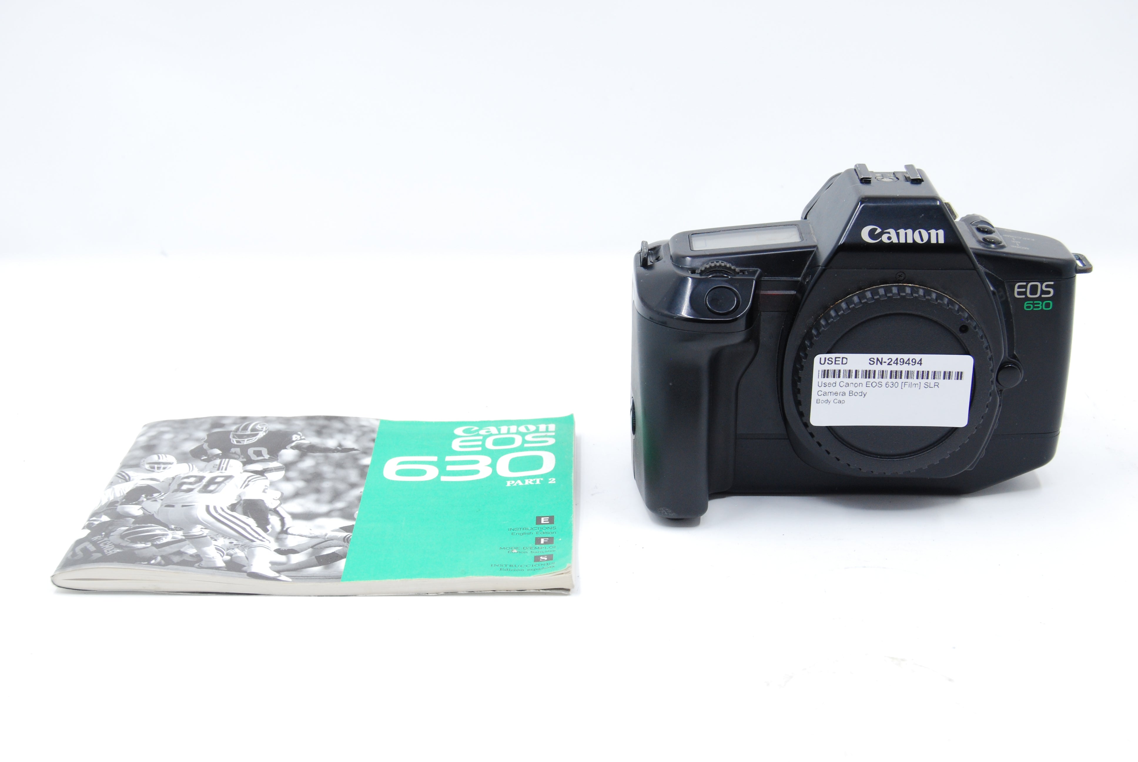 Used Canon EOS 630 [Film] SLR Camera Body
