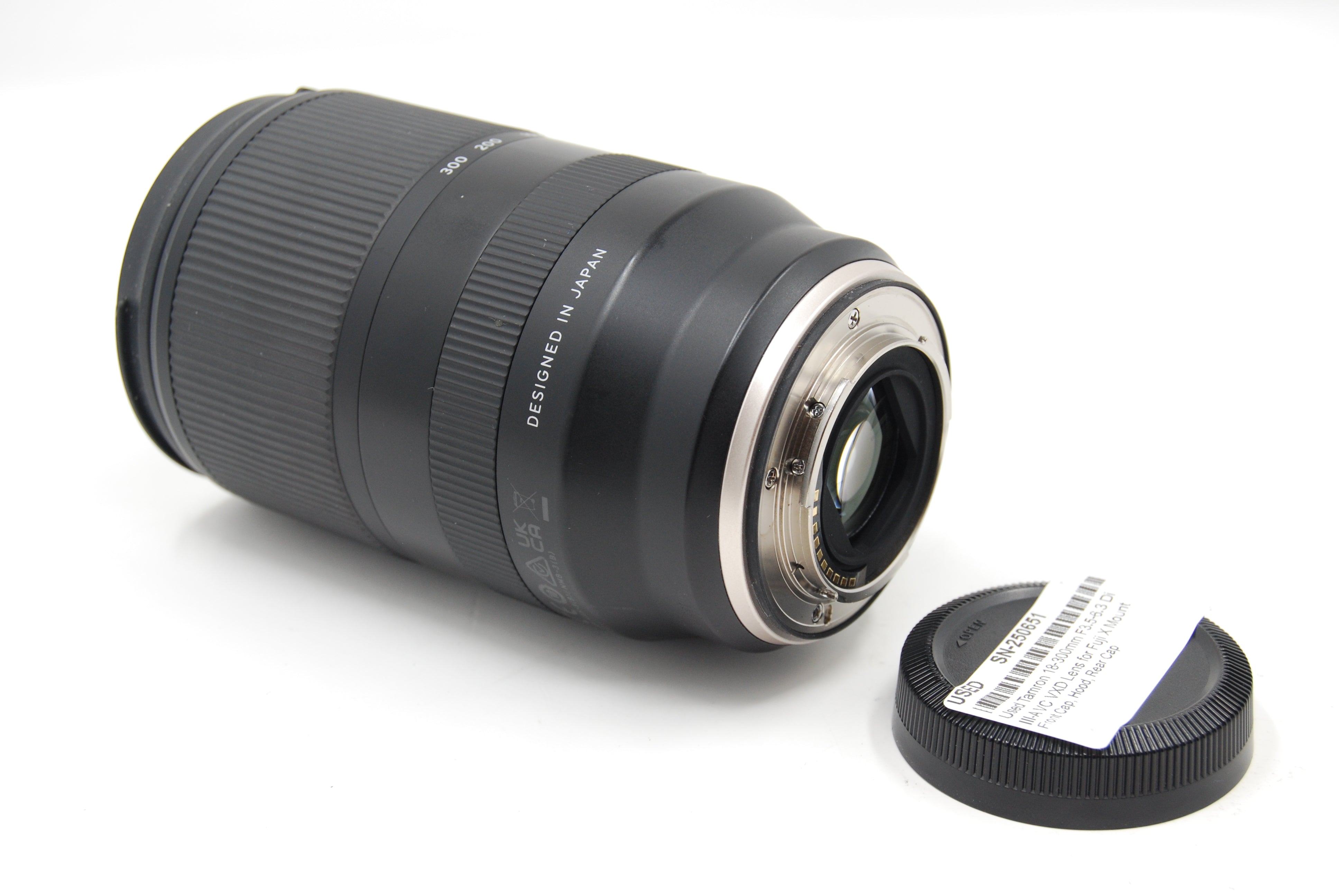 Used Tamron 18-300mm F3.5-6.3 Di III-A VC VXD Lens for Fuji X Mount