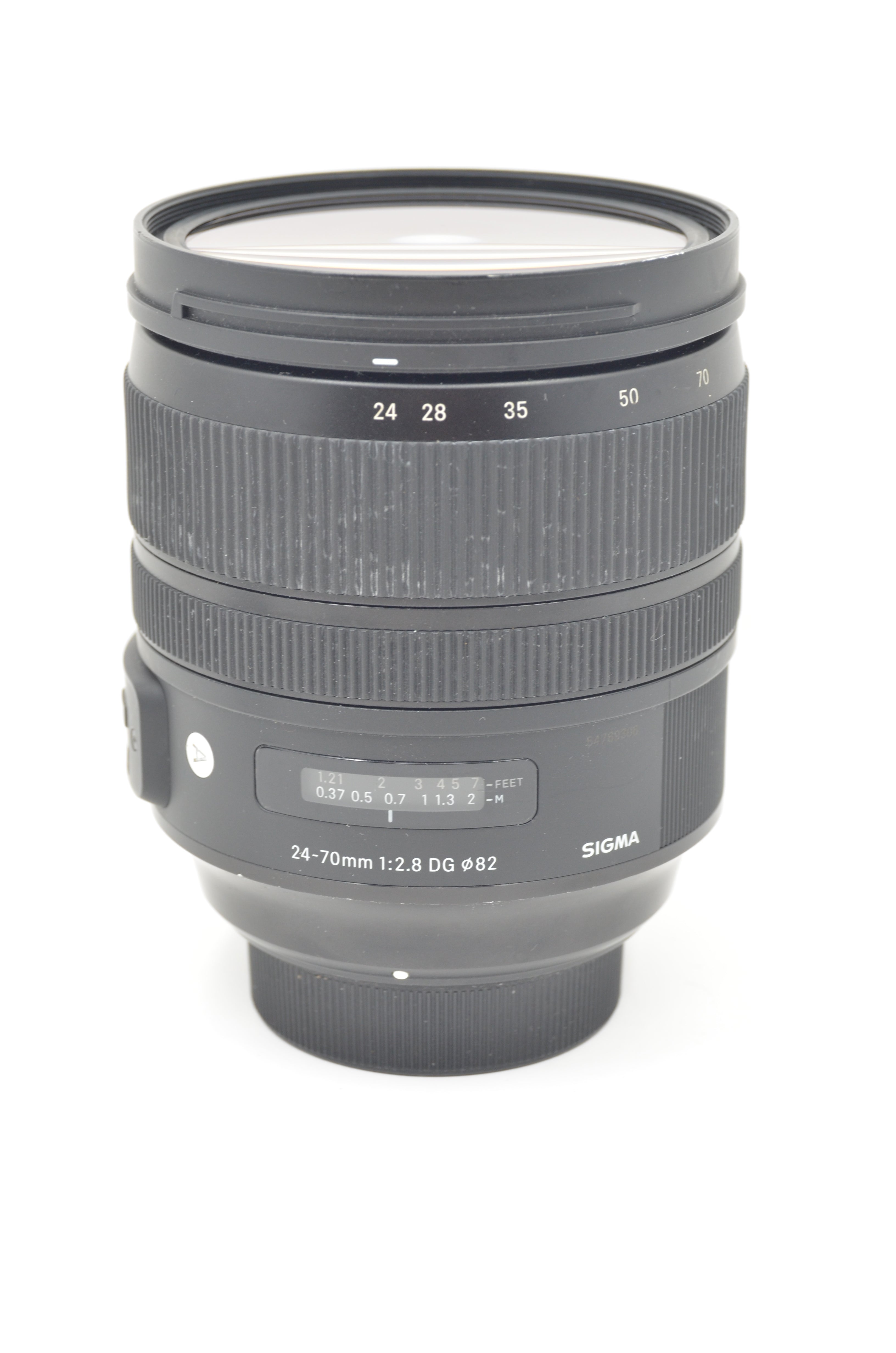 Used Sigma 24-70mm f/2.8 DG OS HSM Art Lens for Nikon