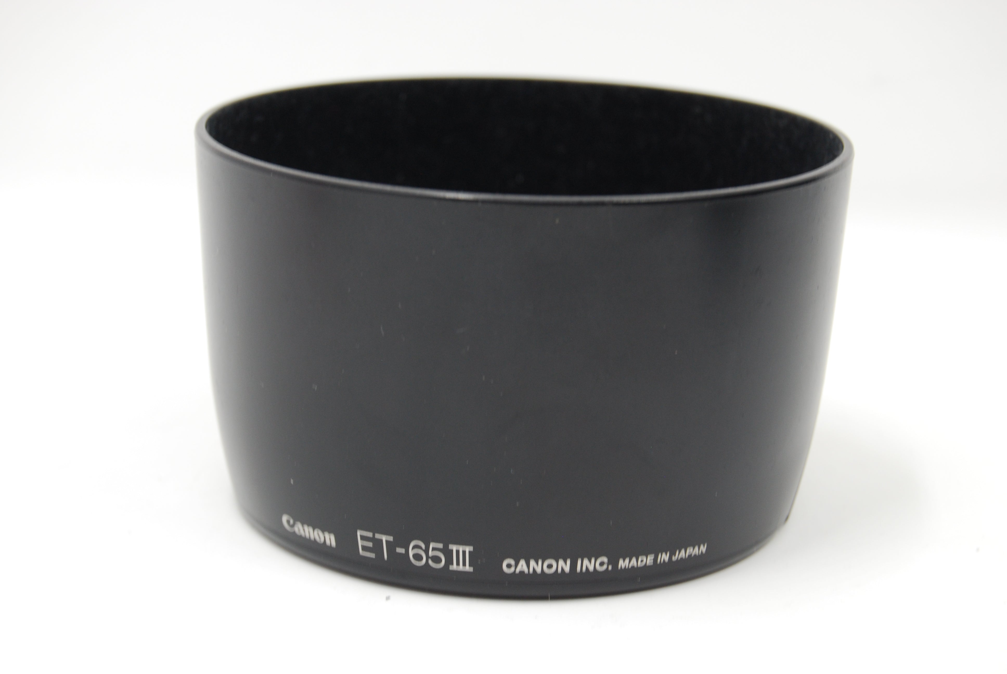 Used Canon ET-65 III Lens Hood for Canon EF 85mm f/1.8 USM, 100mm f/2 USM, EF 135mm f/2.8 SF