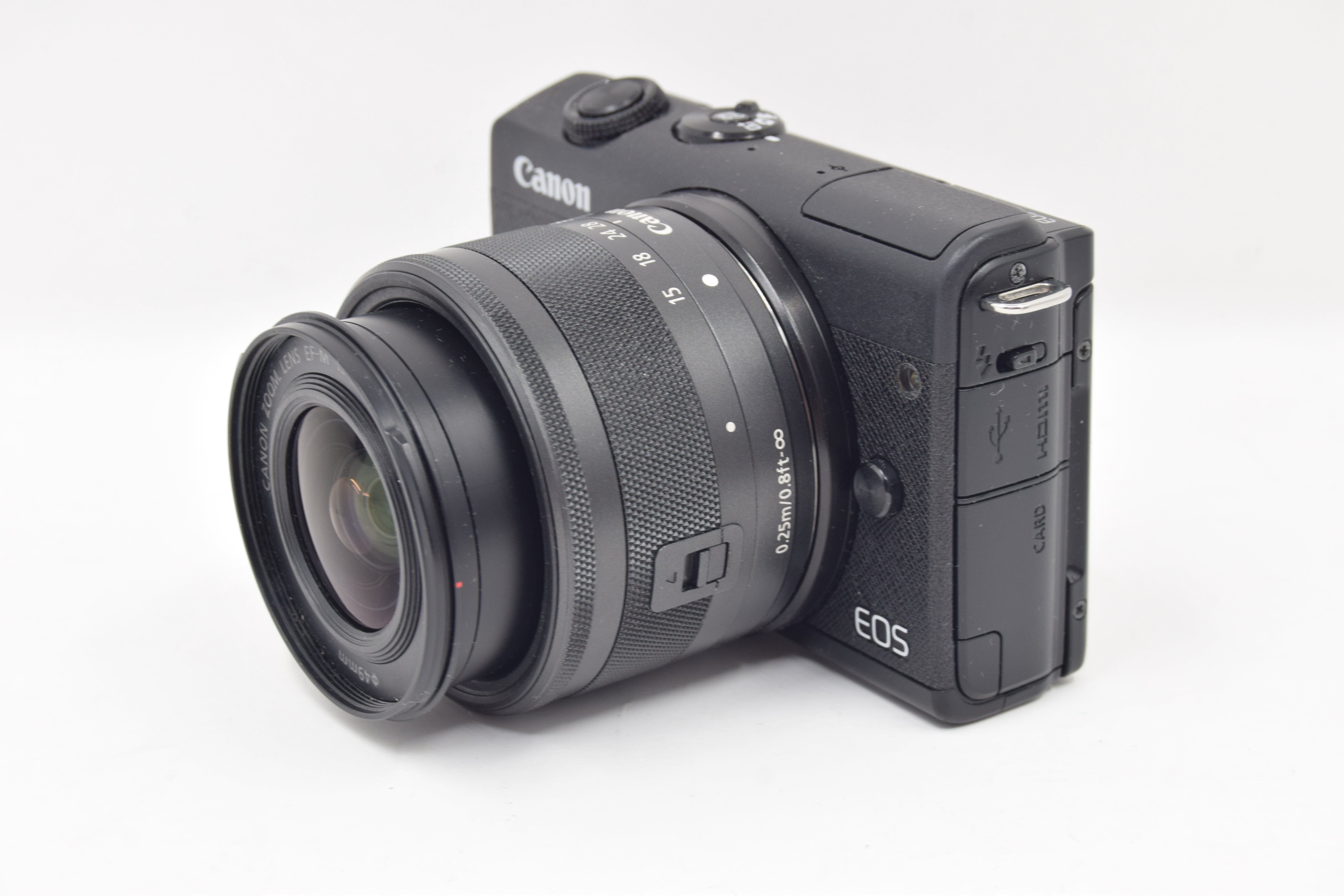 Used Canon M200 Mirrorless Camera w/ 15-45mm F3.5-6.3 IS STM Lens