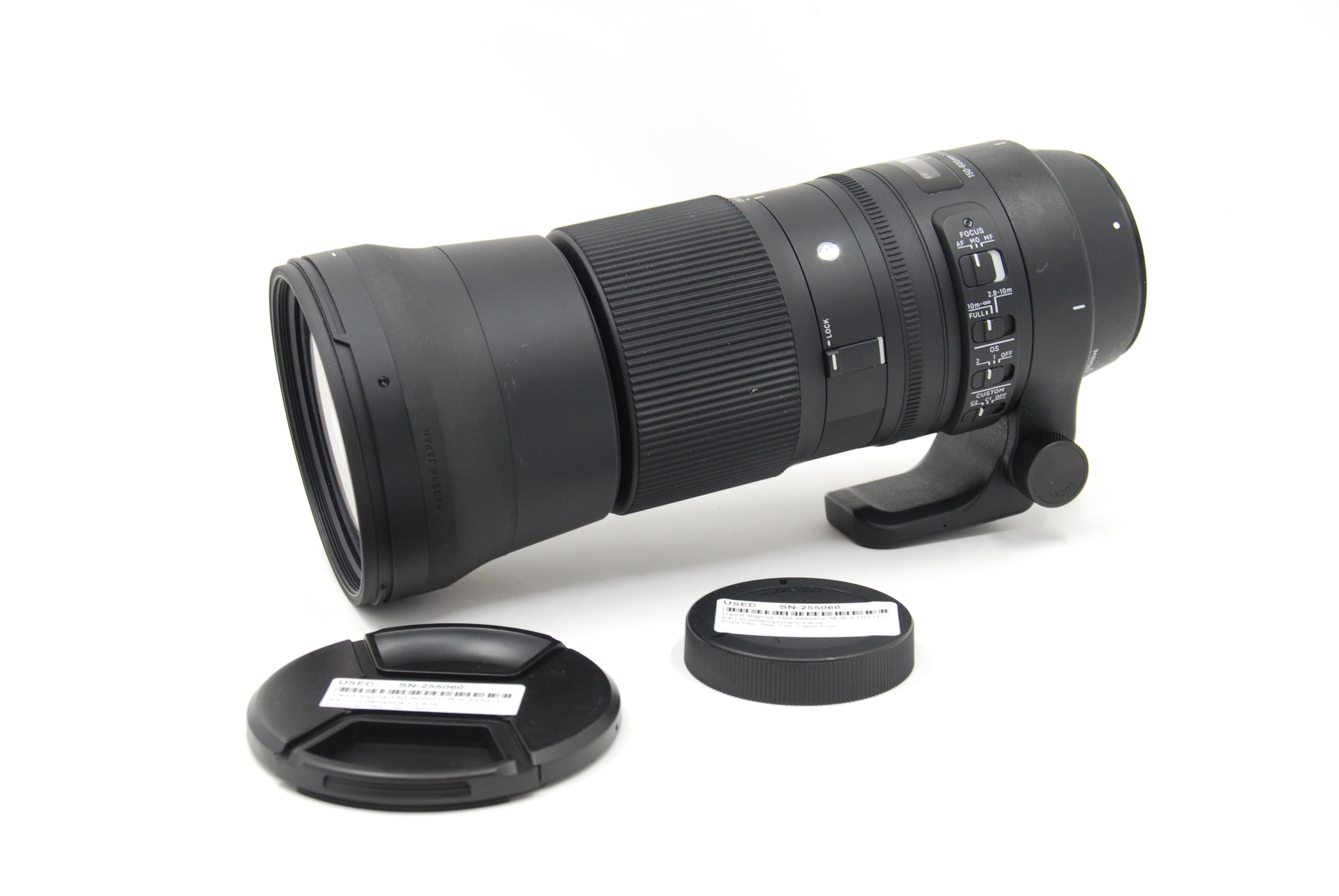 Used Sigma 150-600mm f5-6.3 DG (C-EF) Contemporary Lens