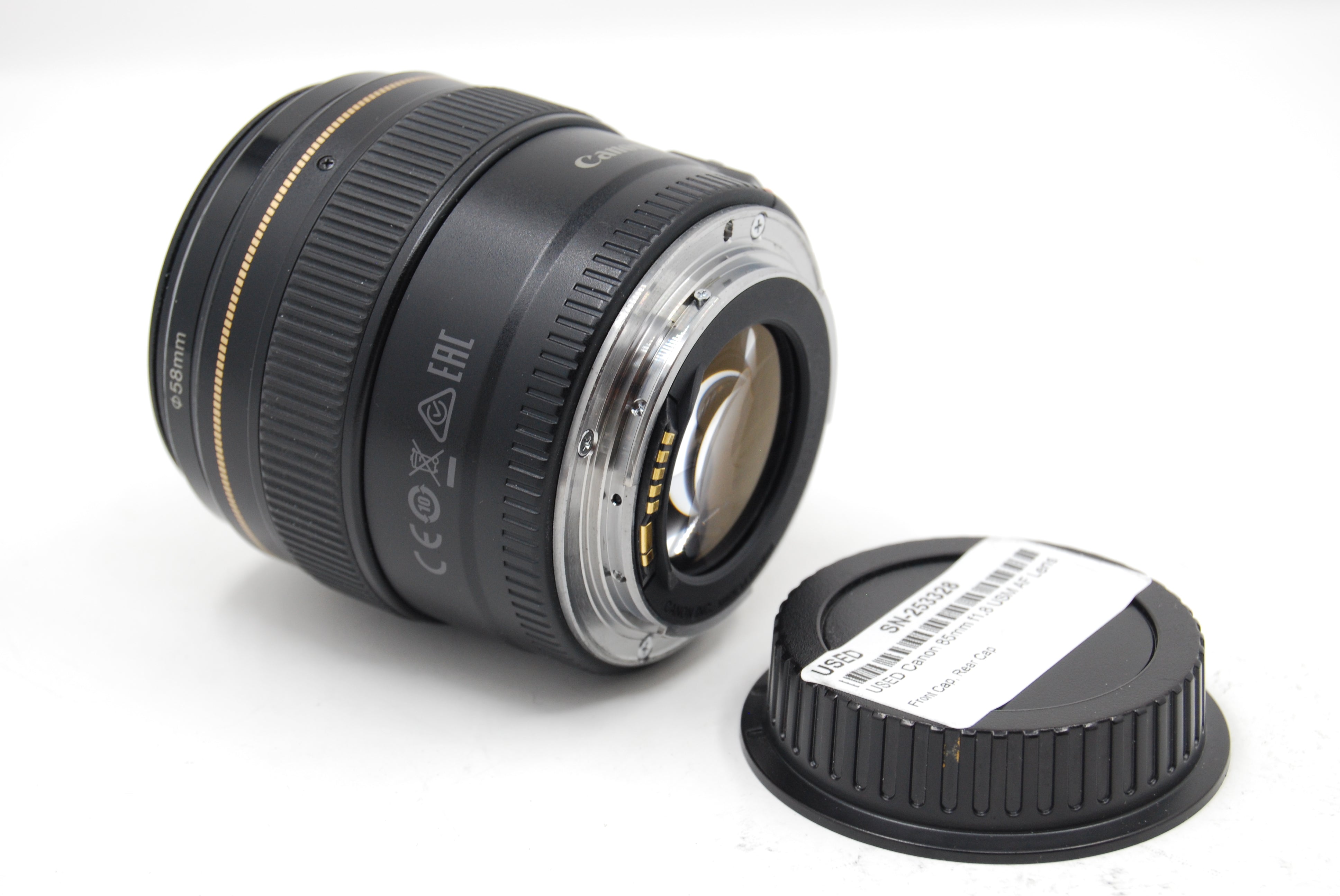 USED Canon 85mm f1.8 USM AF Lens