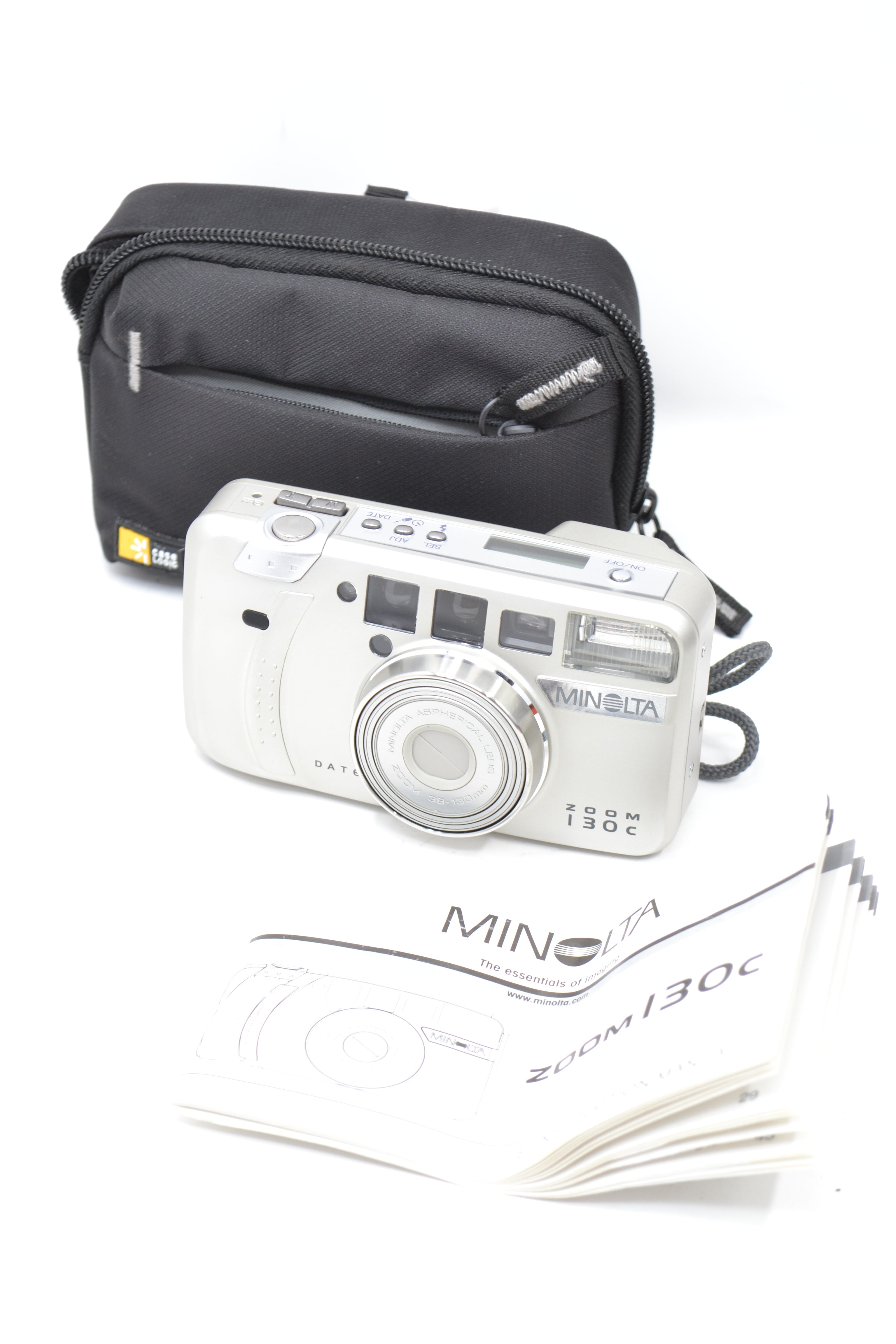 Used Minolta Zoom 130c Date [Film] Point & Shoot Camera