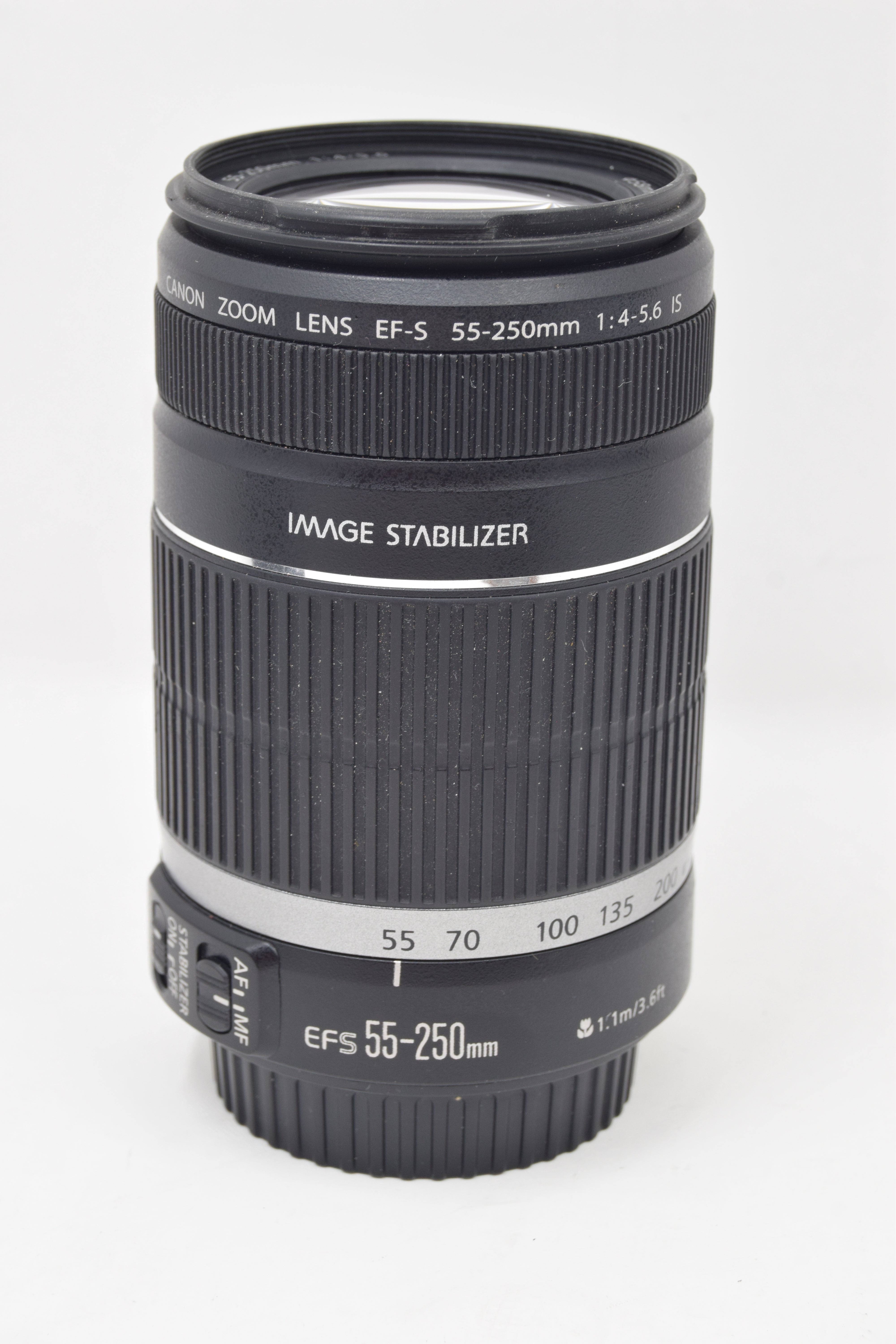 Used Canon 55-250mm F4-5.6 EF-S IS