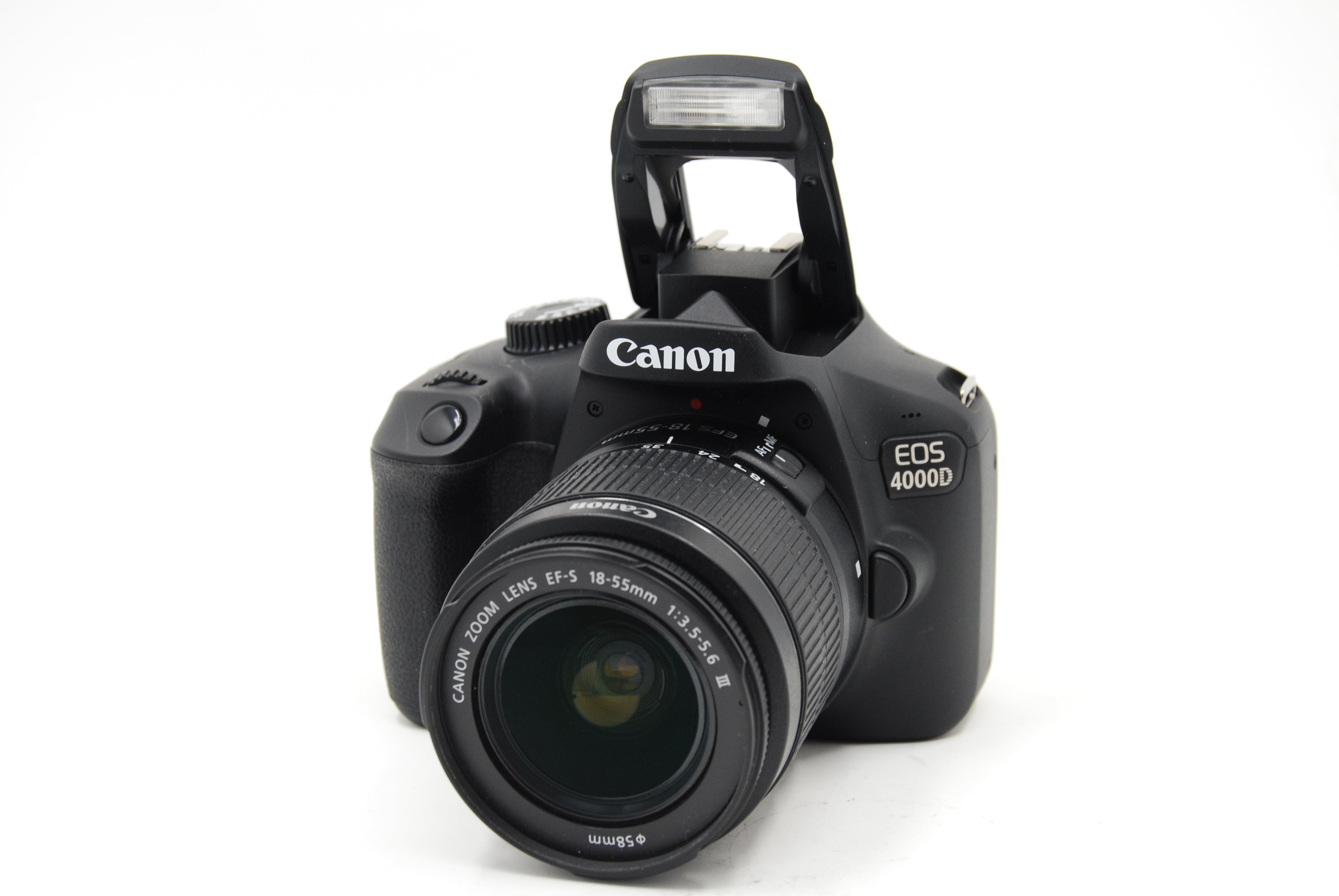 USED Canon EOS 4000D / Rebel T100 DSLR w/ 18-55mm f3.5-5.6 III