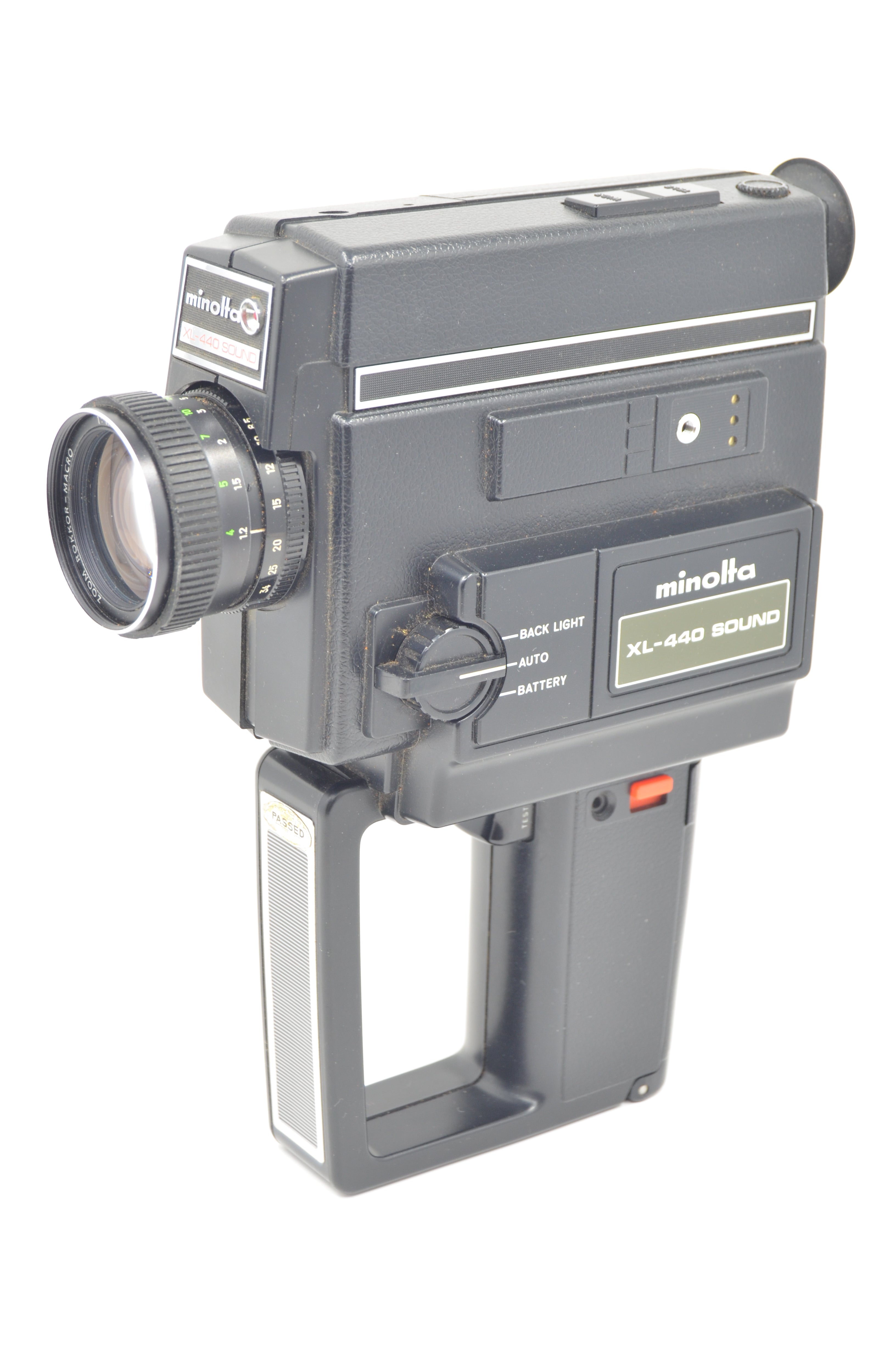 Used Vintage Minolta XL-440 Sound Super 8 NMNT Camera Film - UnTested
