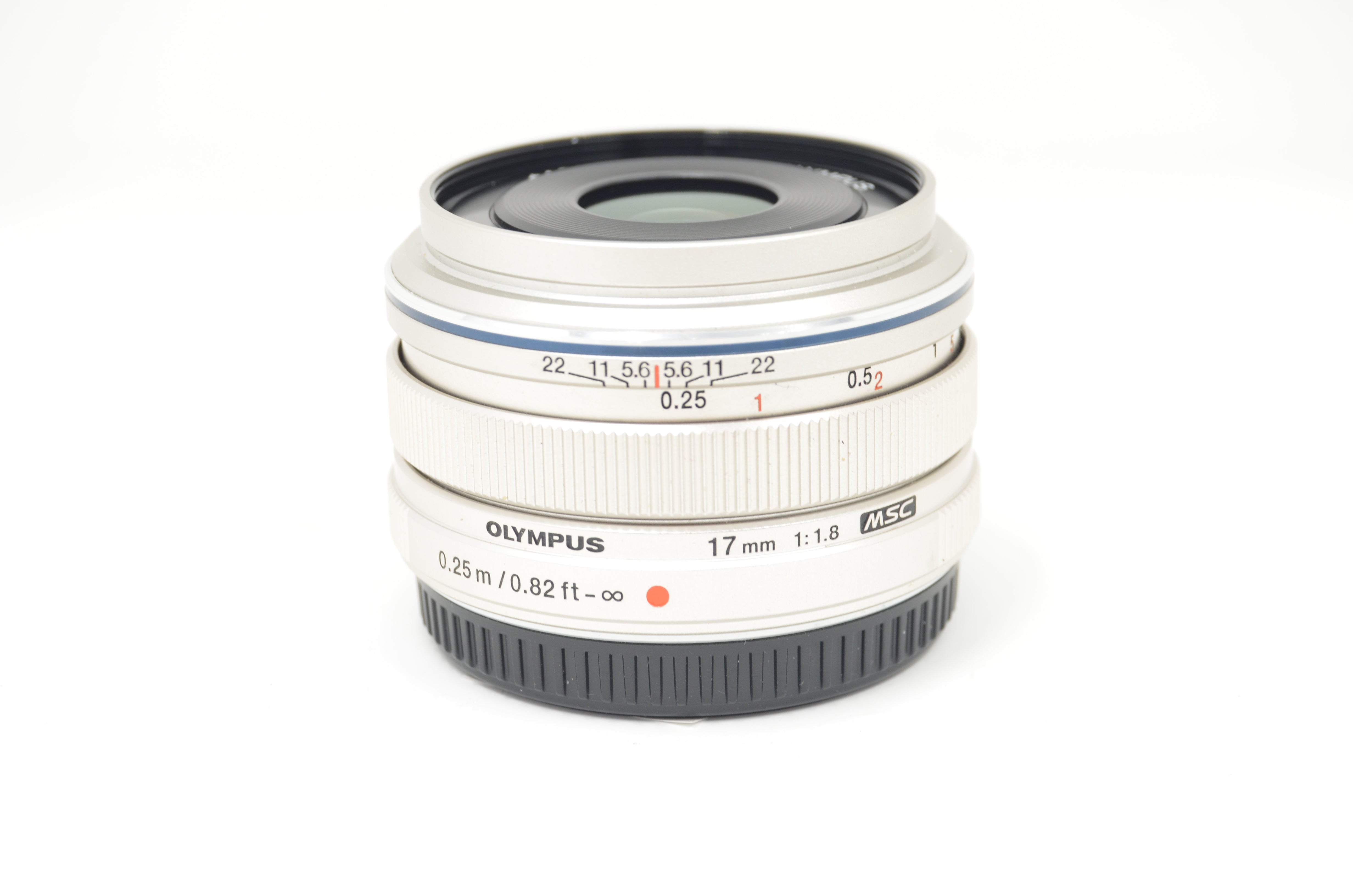 USED Olympus 17mm F1.8 M.Zuiko Lens - Silver