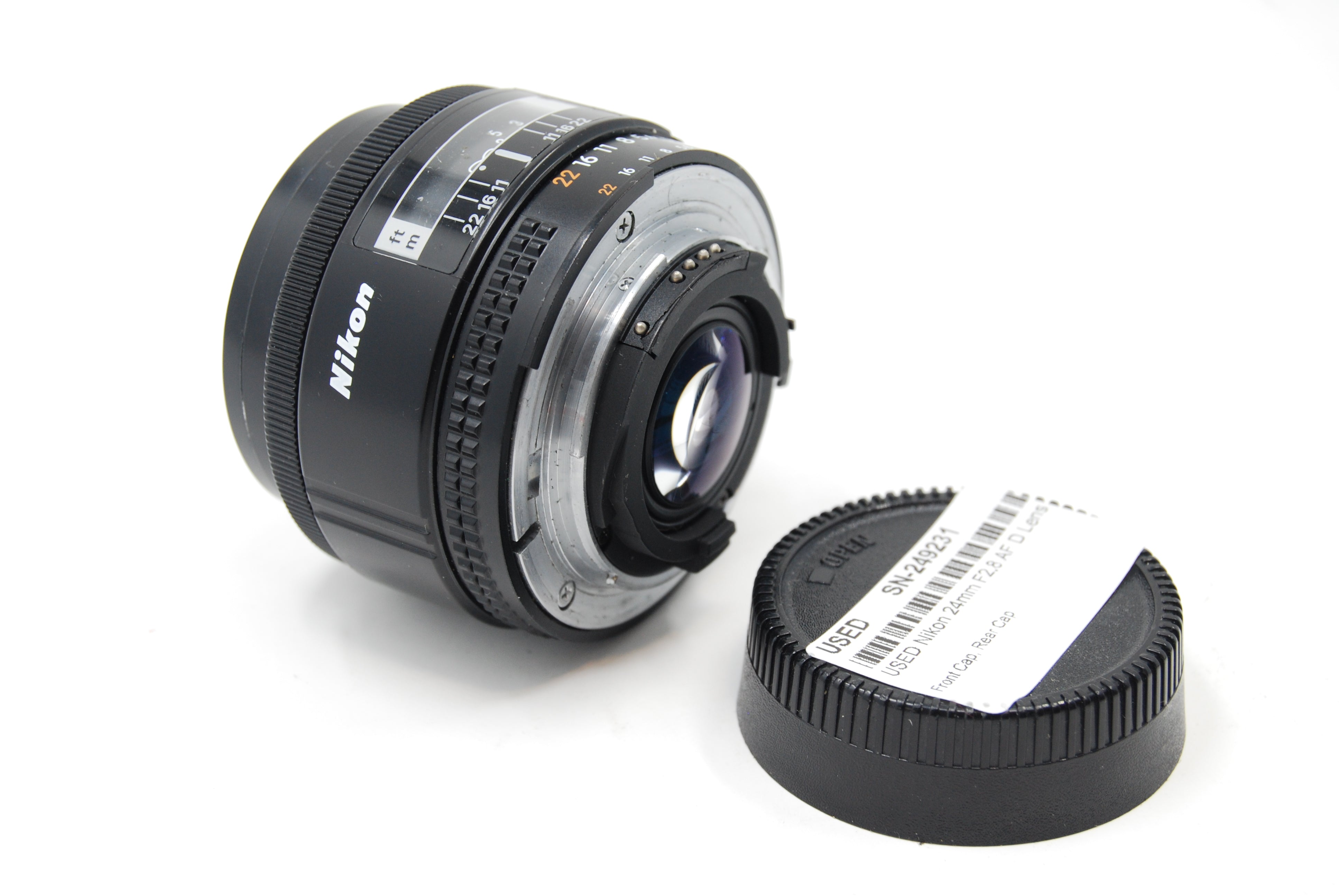USED Nikon 24mm F2.8 AF D Lens
