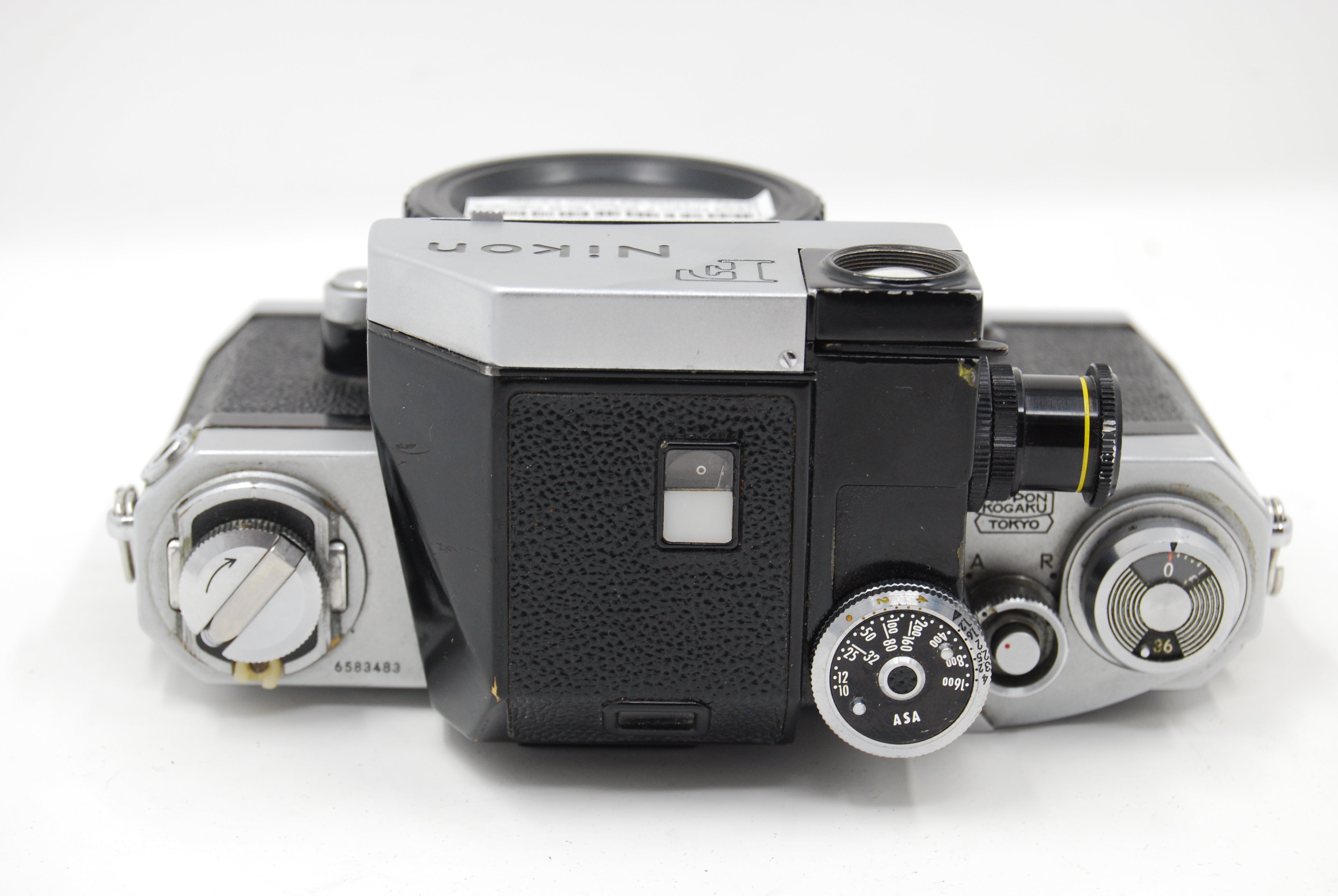 Used Nikon F [Film] SLR Camera Body w/Metered Prism Finder