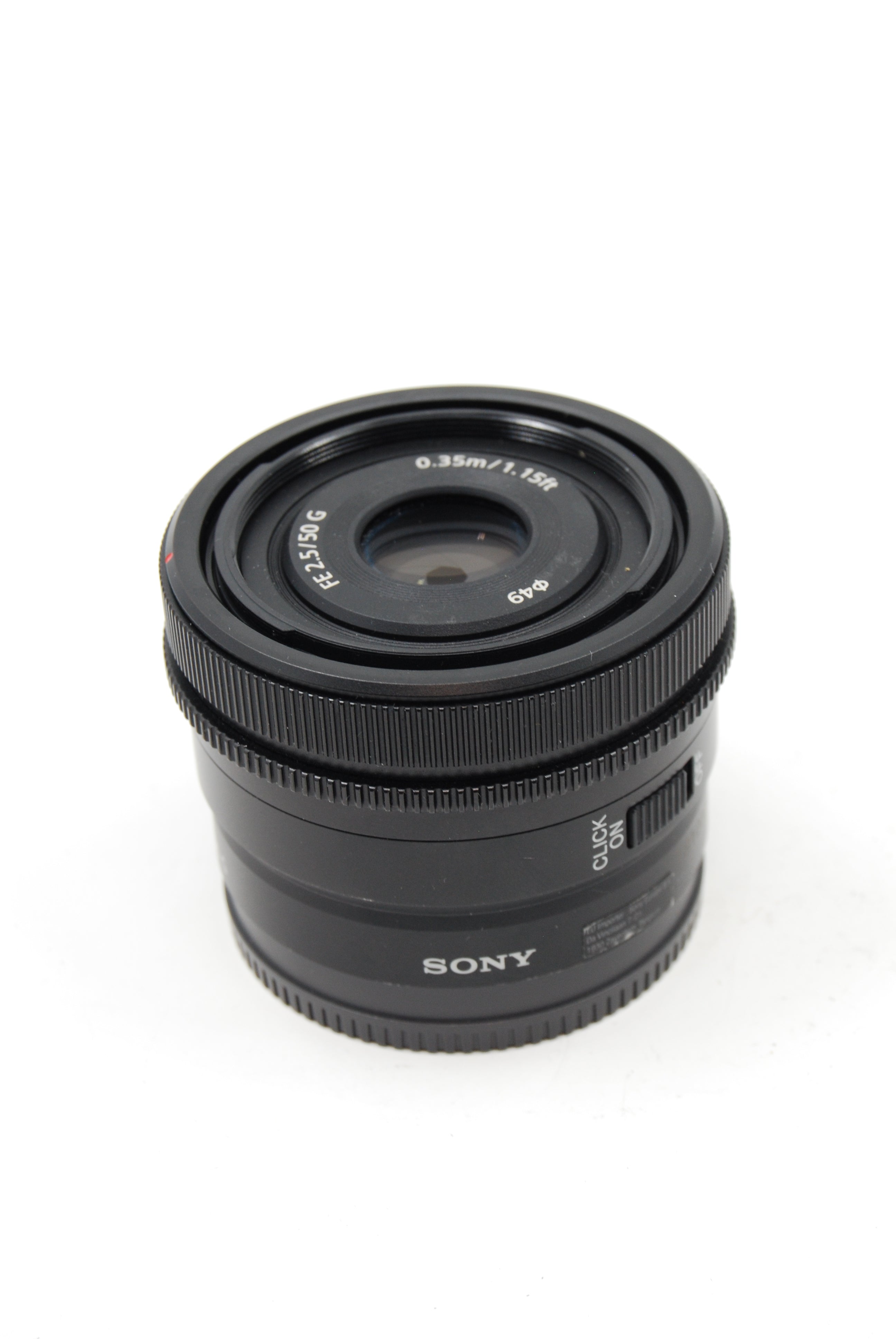 Used Sony FE 50mm F2.5 G Lens