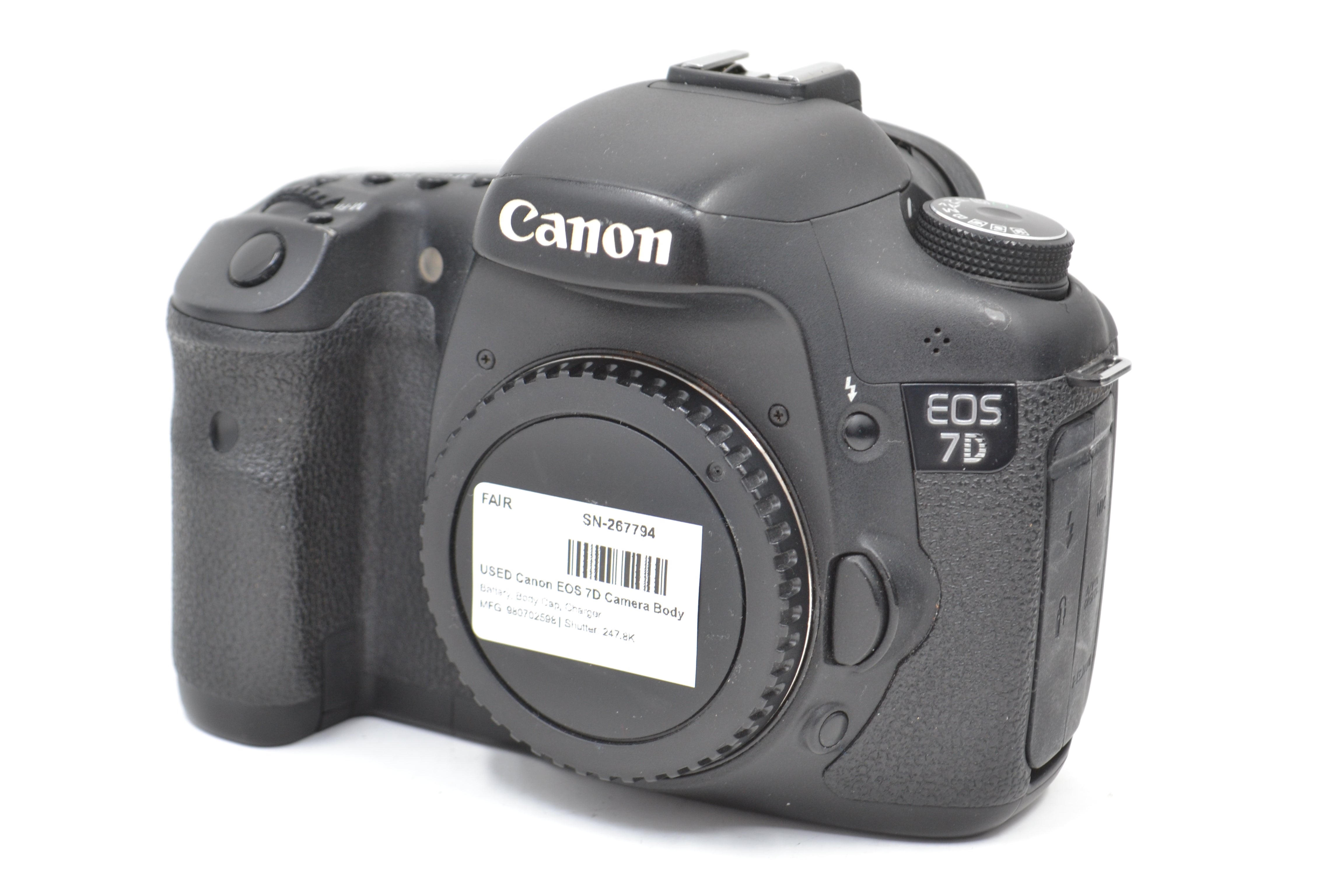 USED Canon EOS 7D Camera Body