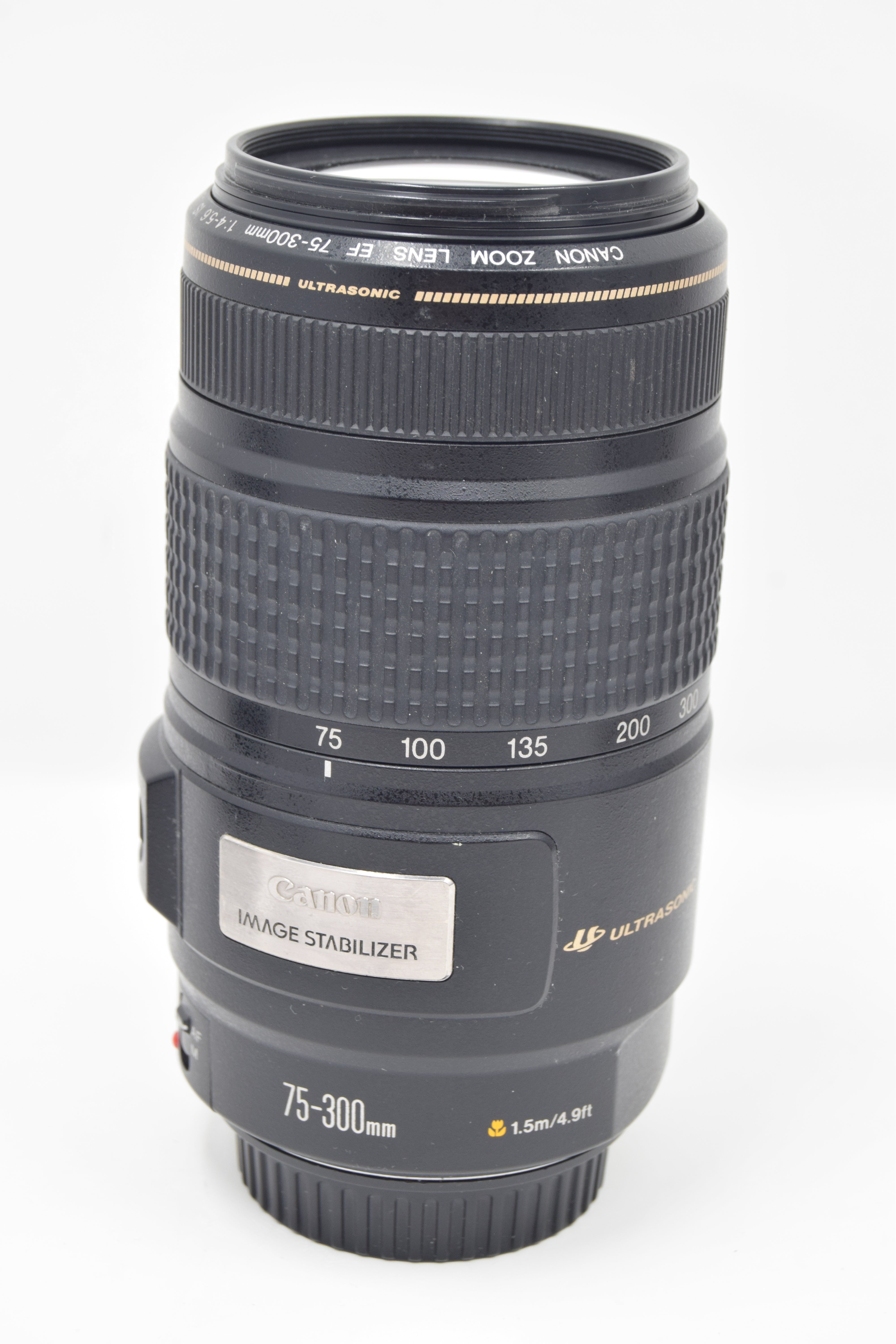 USED Canon EF 75-300mm f/4-5.6 IS