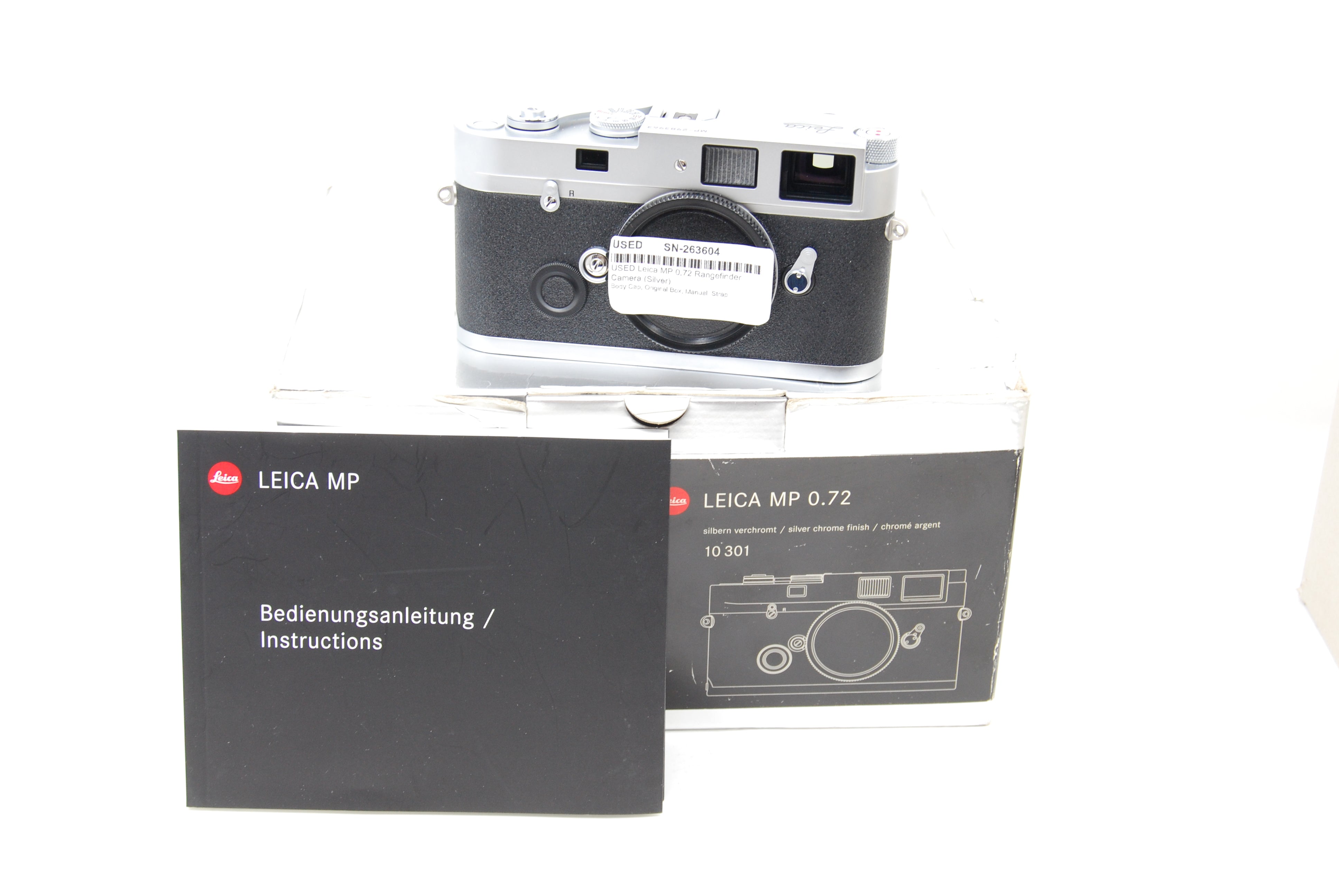 USED Leica MP 0.72 Rangefinder Camera (Silver)