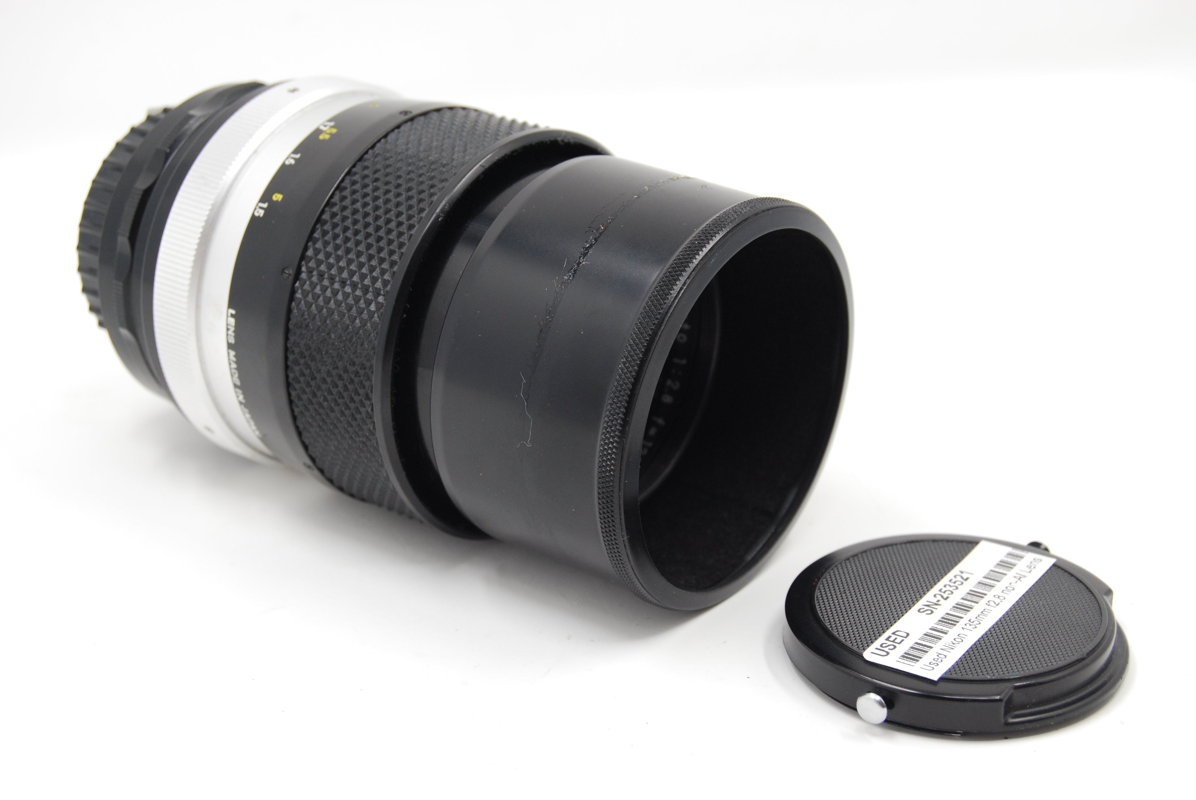 Used Nikon 135mm f2.8 non-AI Lens