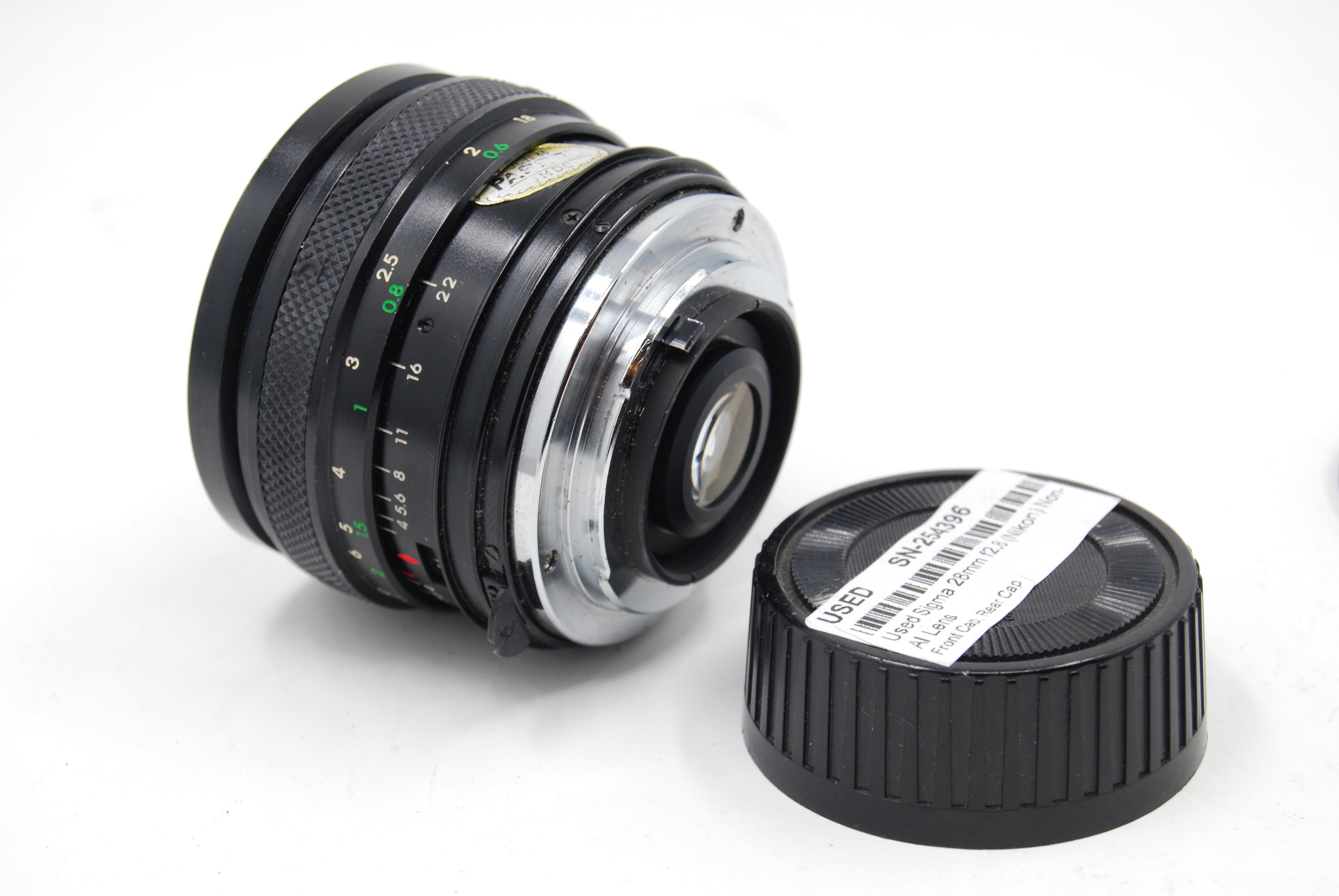 Used Sigma 28mm f2.8 (Nikon) Non-AI Lens