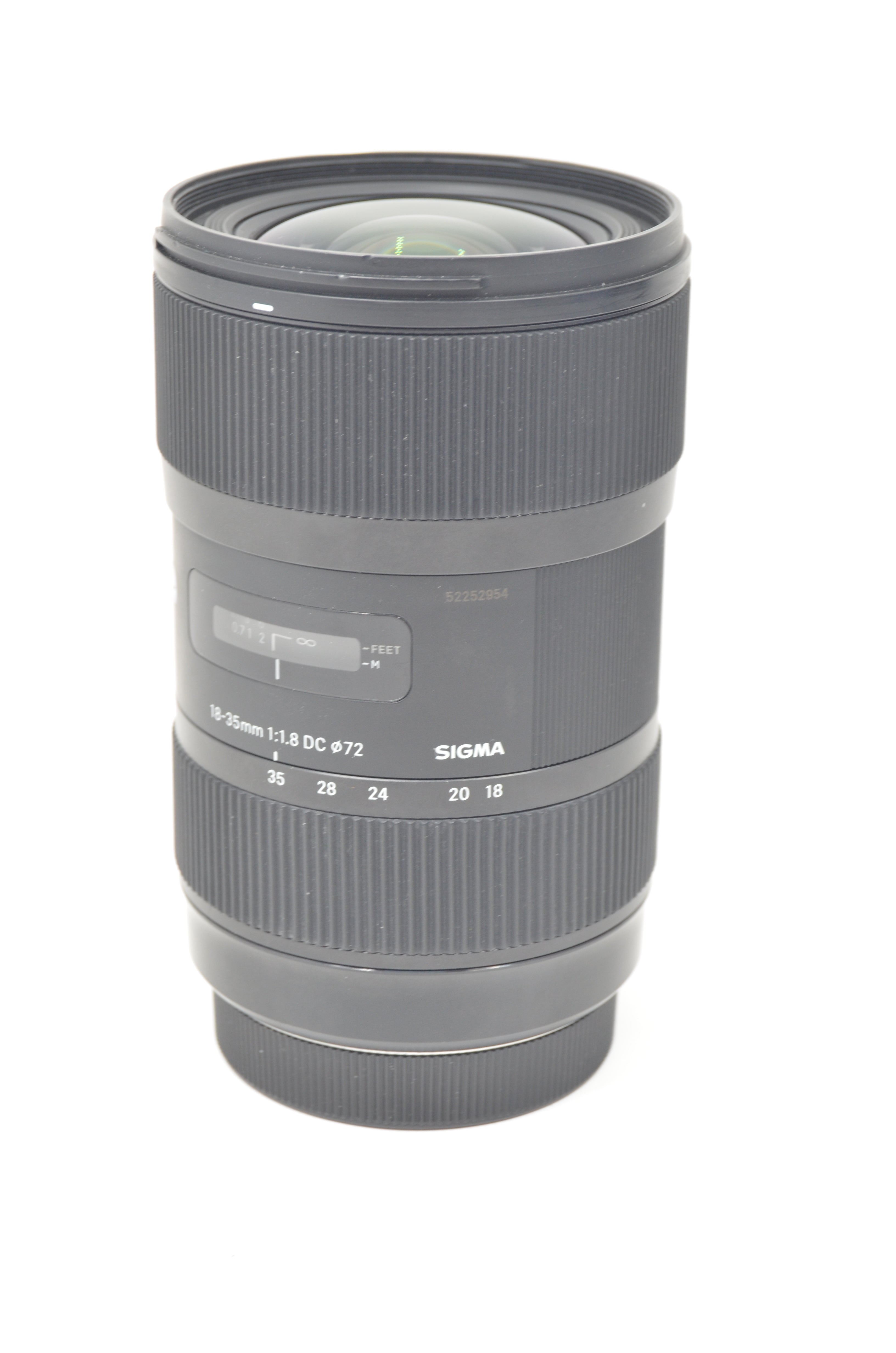 USED Sigma 18-35mm F1.8 DC HSM Art Lens for Canon EF-S