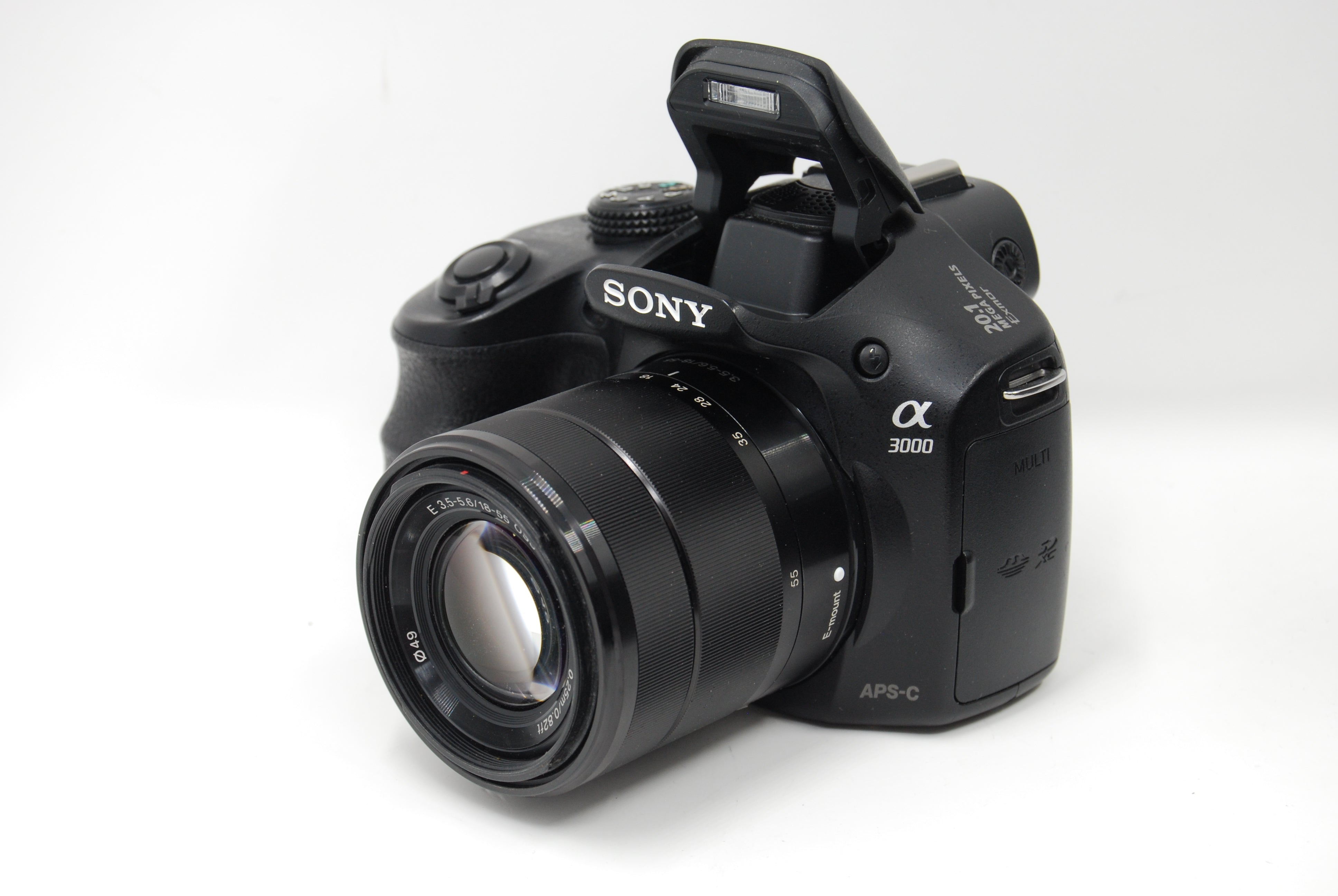 USED Sony A3000 Mirrorless Camera W/ 18-55mm F3.5-5.6 Lens