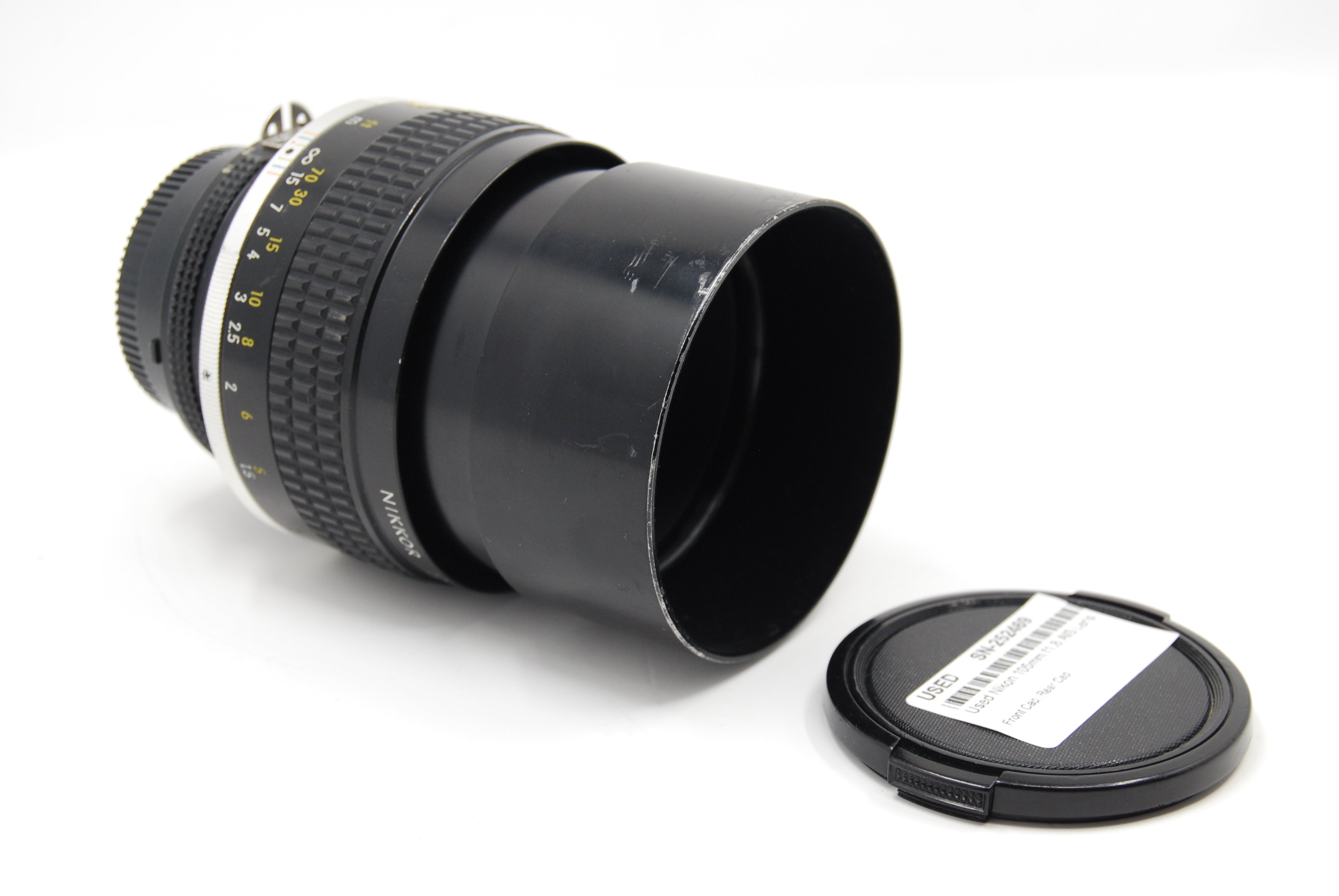 Used Nikon 105mm f1.8 AIS Lens