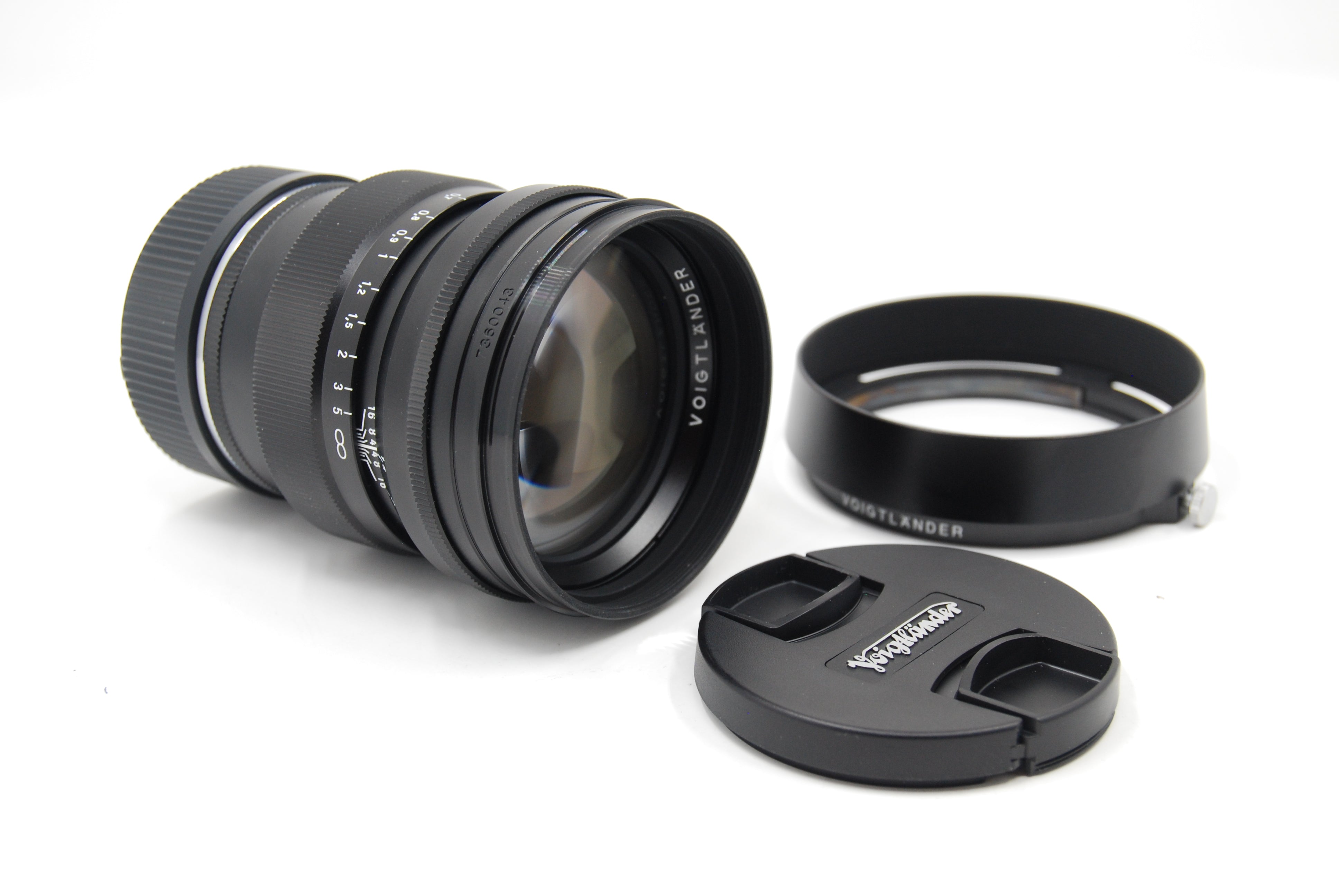 Used Voigtlander 75mm f1.5 Nokton Aspherical (Leica-M)