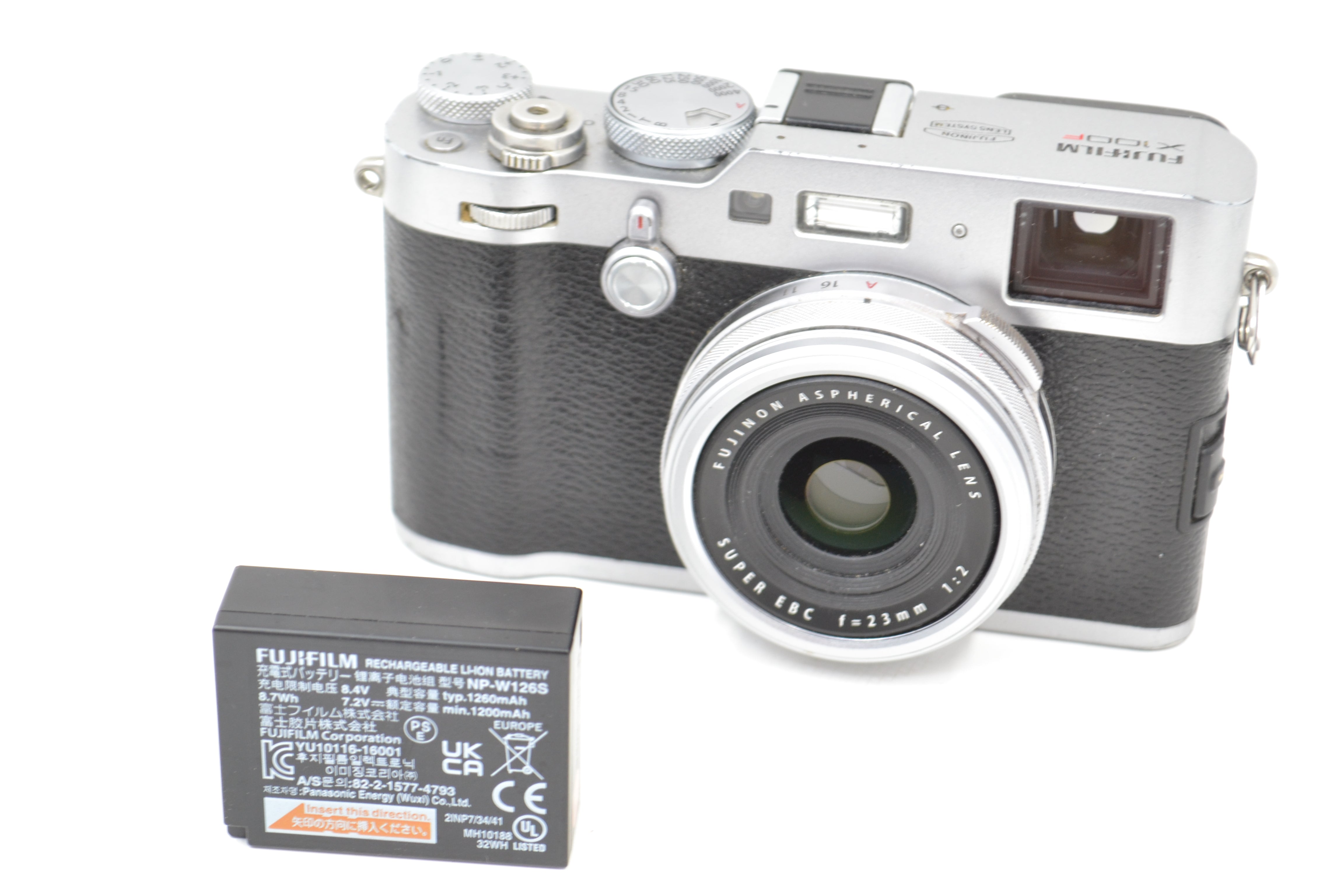 USED Fujifilm X100F Digital Camera (Silver)