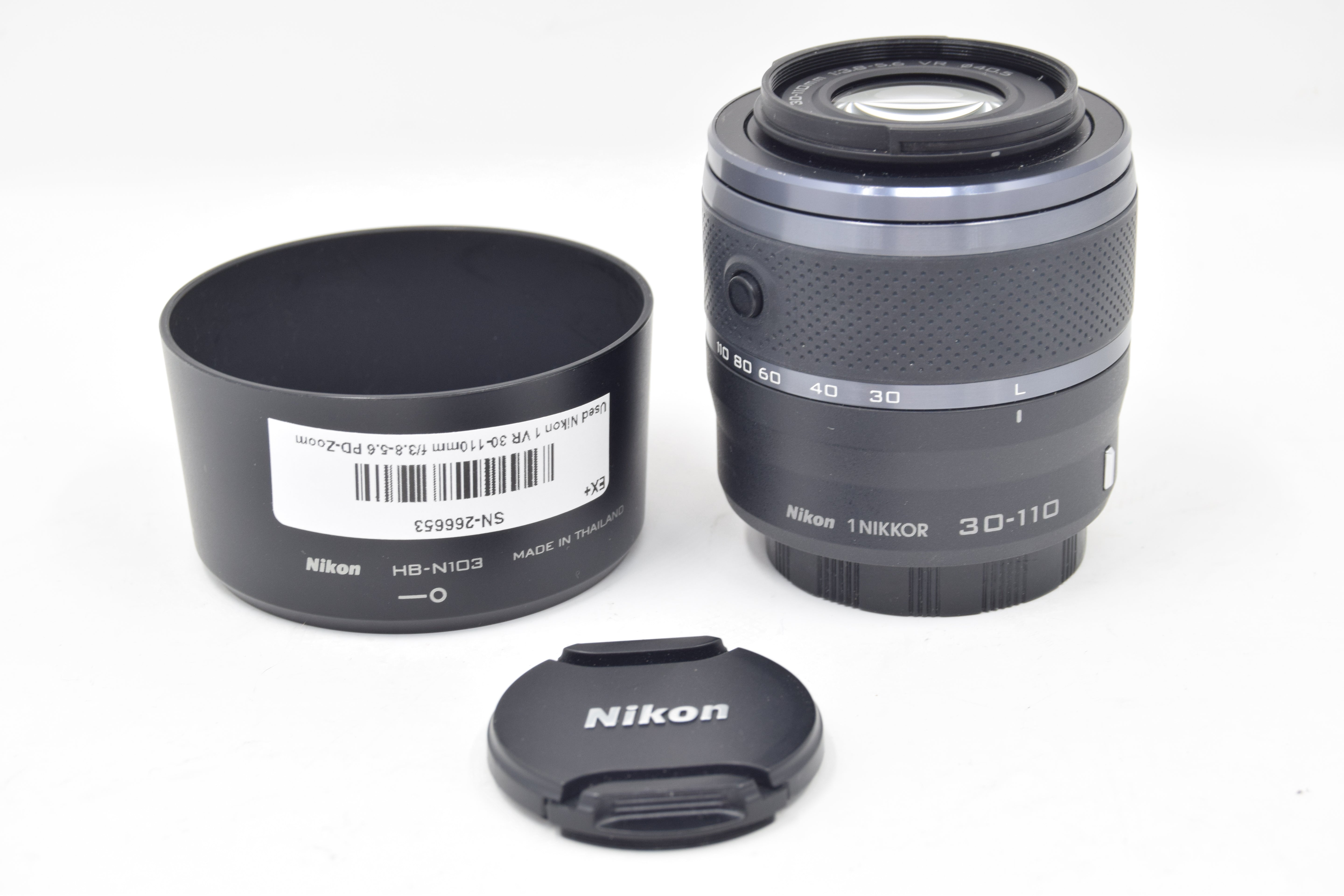 Used Nikon 1 VR 30-110mm f/3.8-5.6 PD-Zoom