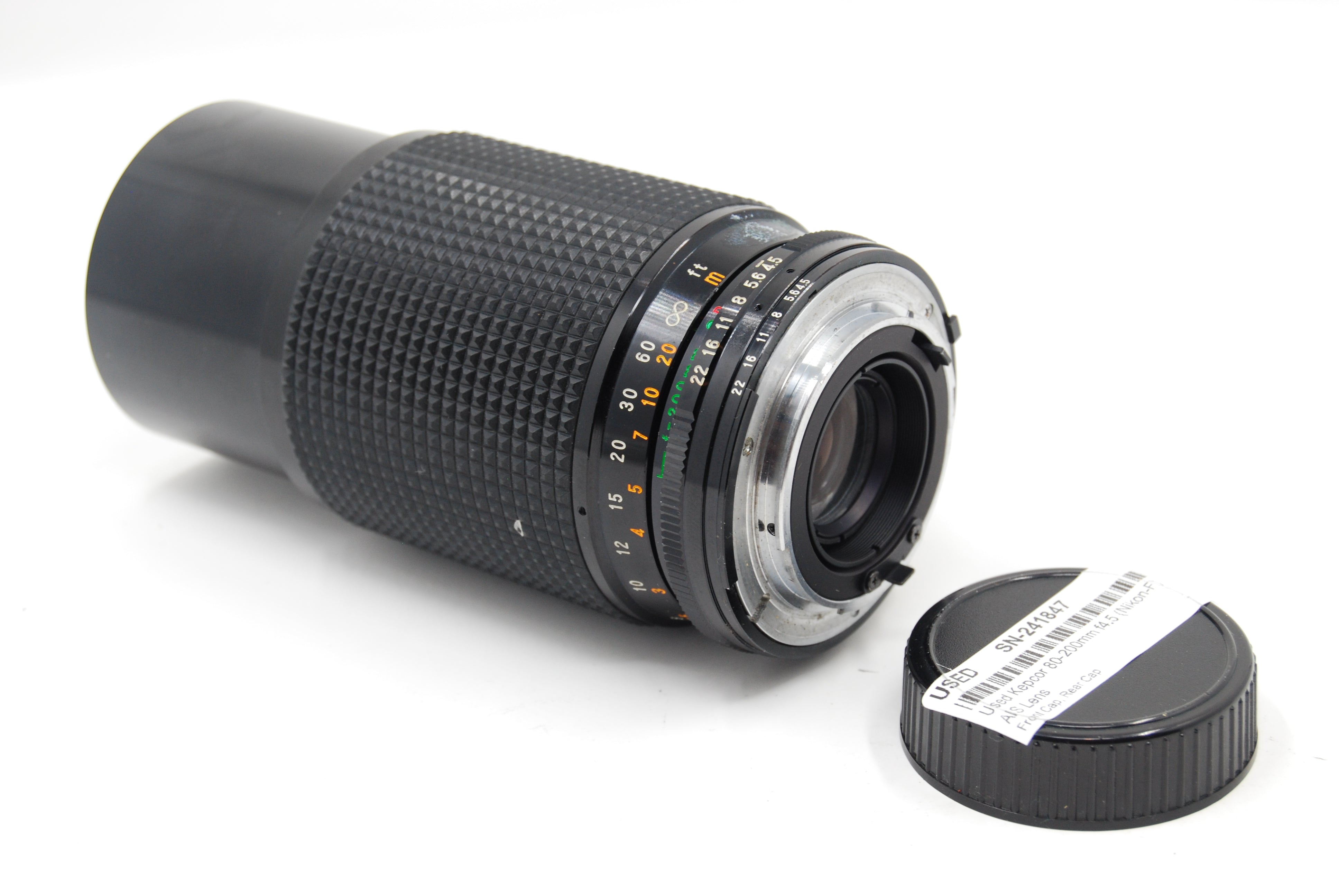 Used Kepcor 80-200mm f4.5 (Nikon-F) AIS Lens