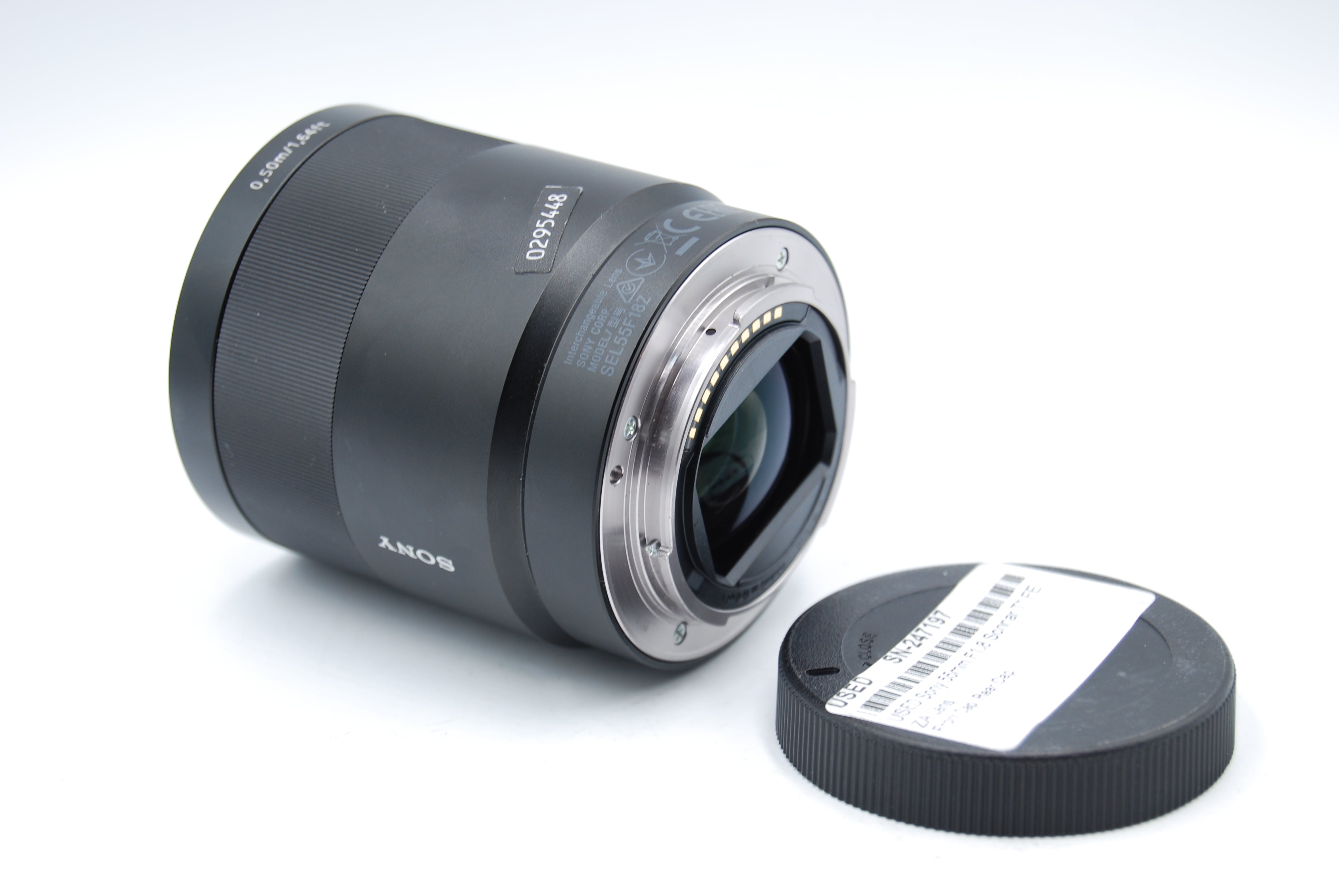 USED Sony 55mm F1.8 Sonnar T* FE ZA Lens