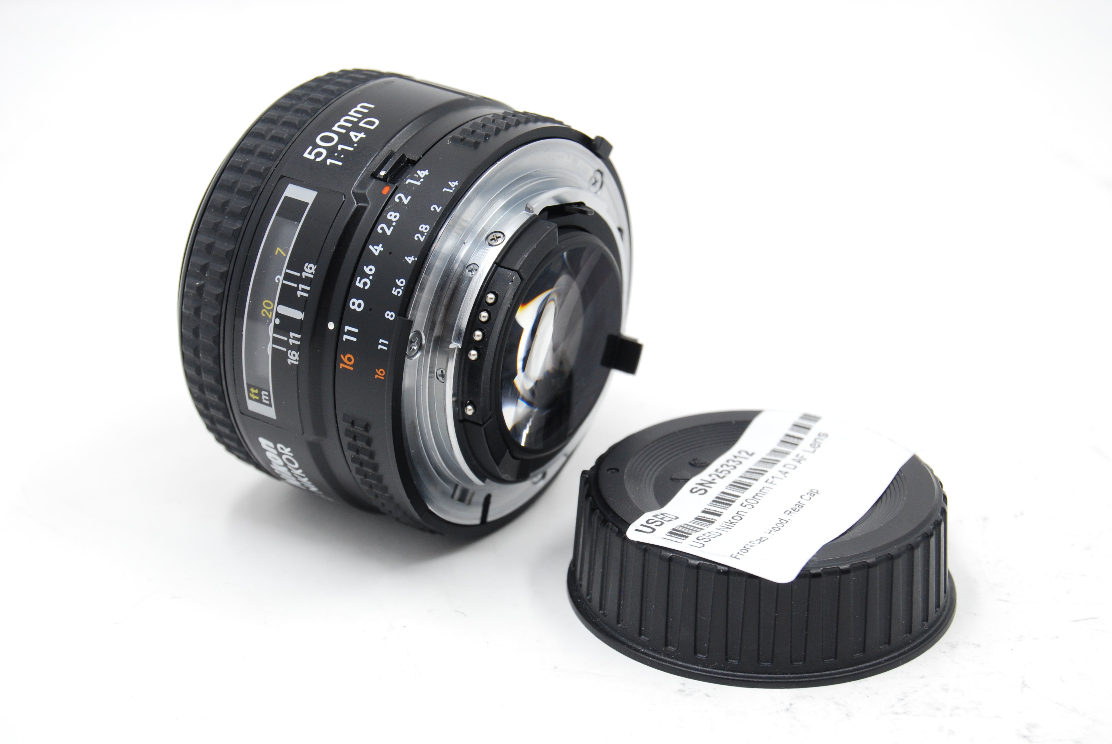 USED Nikon 50mm F1.4 D AF Lens