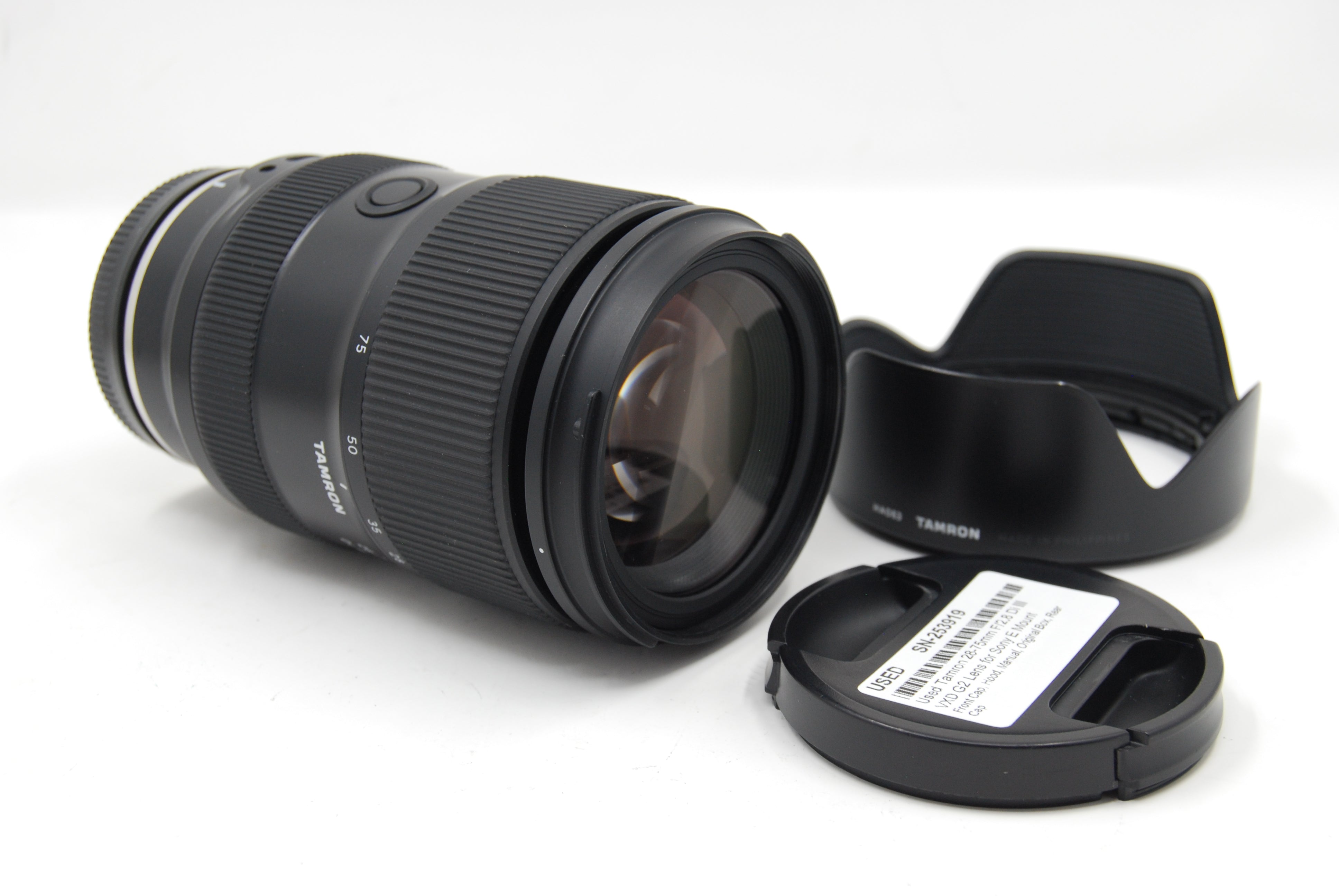 Used Tamron 28-75mm F/2.8 Di III VXD G2 Lens for Sony E Mount